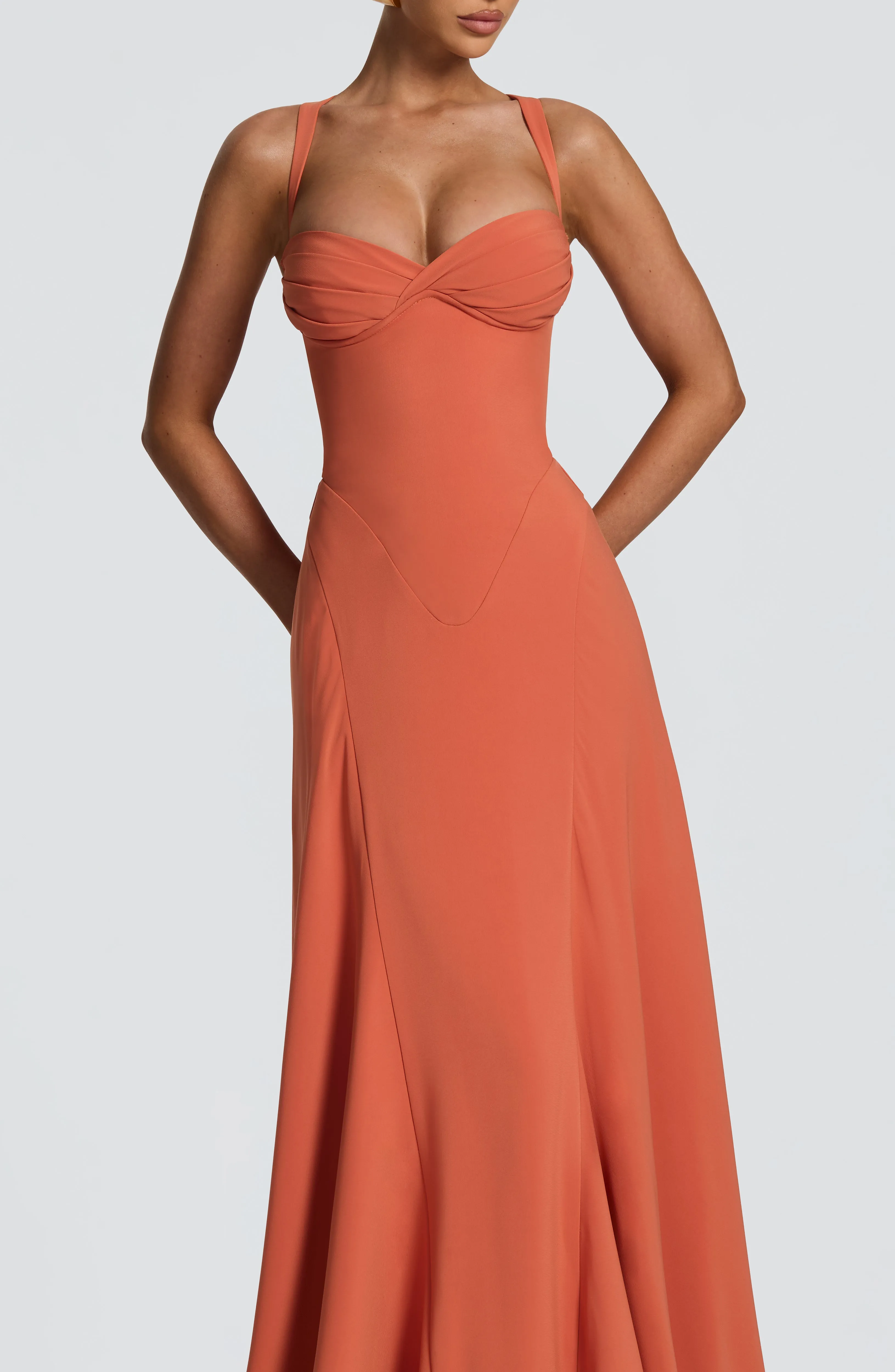 Irie Maxi Dress - Burnt Orange sold by Babyboo Fashion product image thumbnail 5