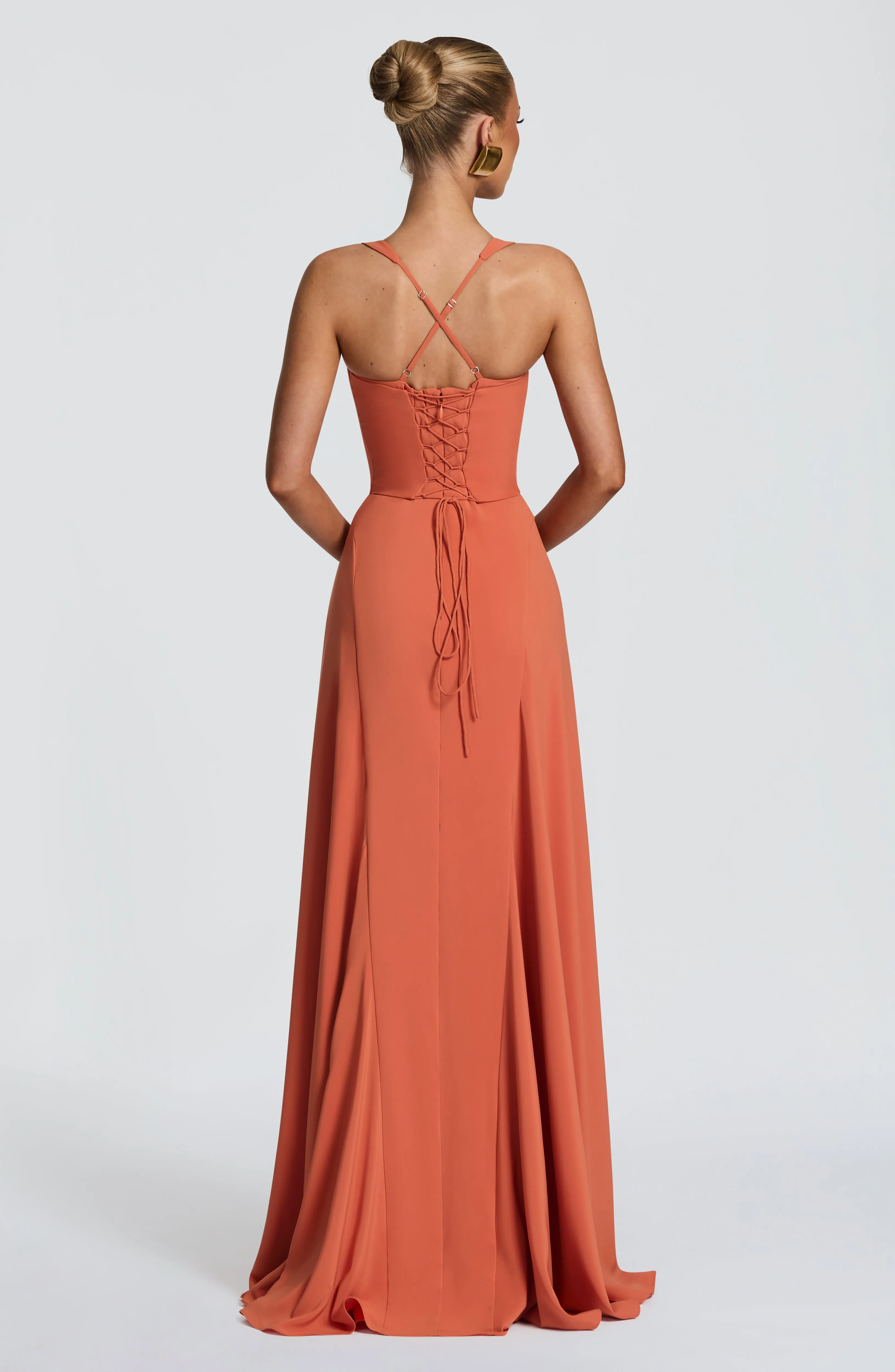 Irie Maxi Dress - Burnt Orange sold by Babyboo Fashion product image thumbnail 2
