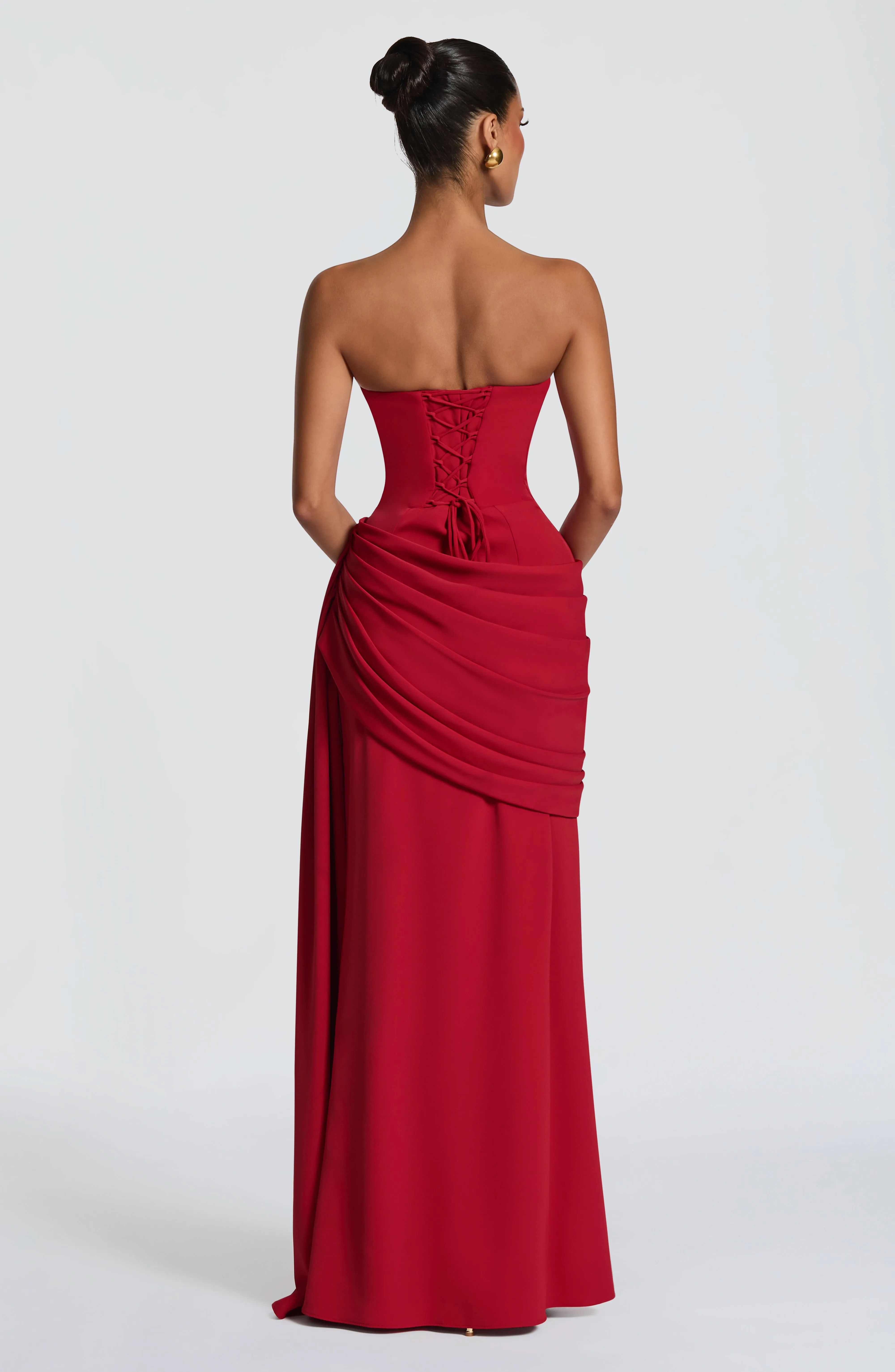 Matisse Maxi Dress - Deep Red sold by Babyboo Fashion product image thumbnail 2