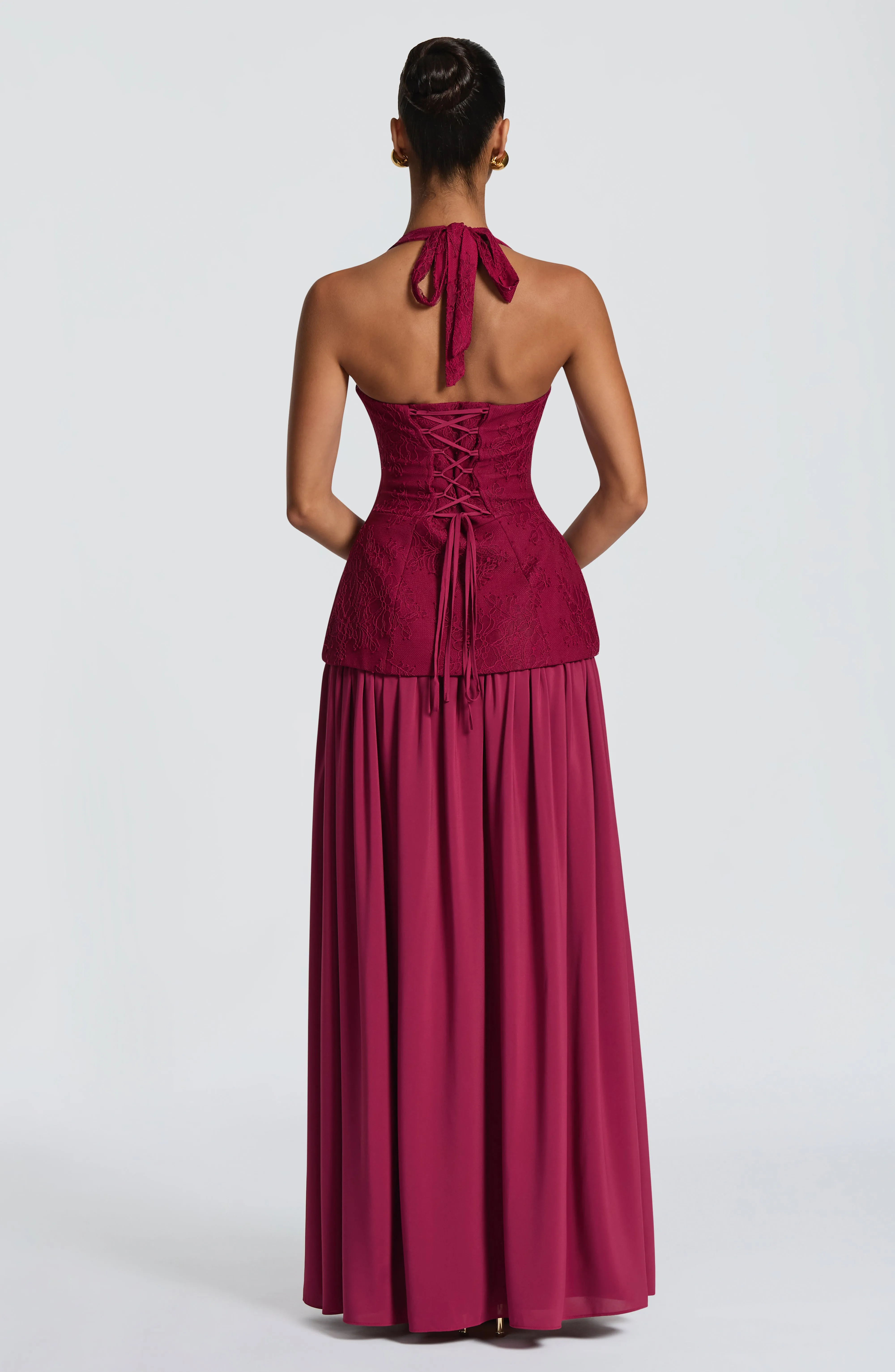 Almira Maxi Dress - Mulberry sold by Babyboo Fashion product image thumbnail 2