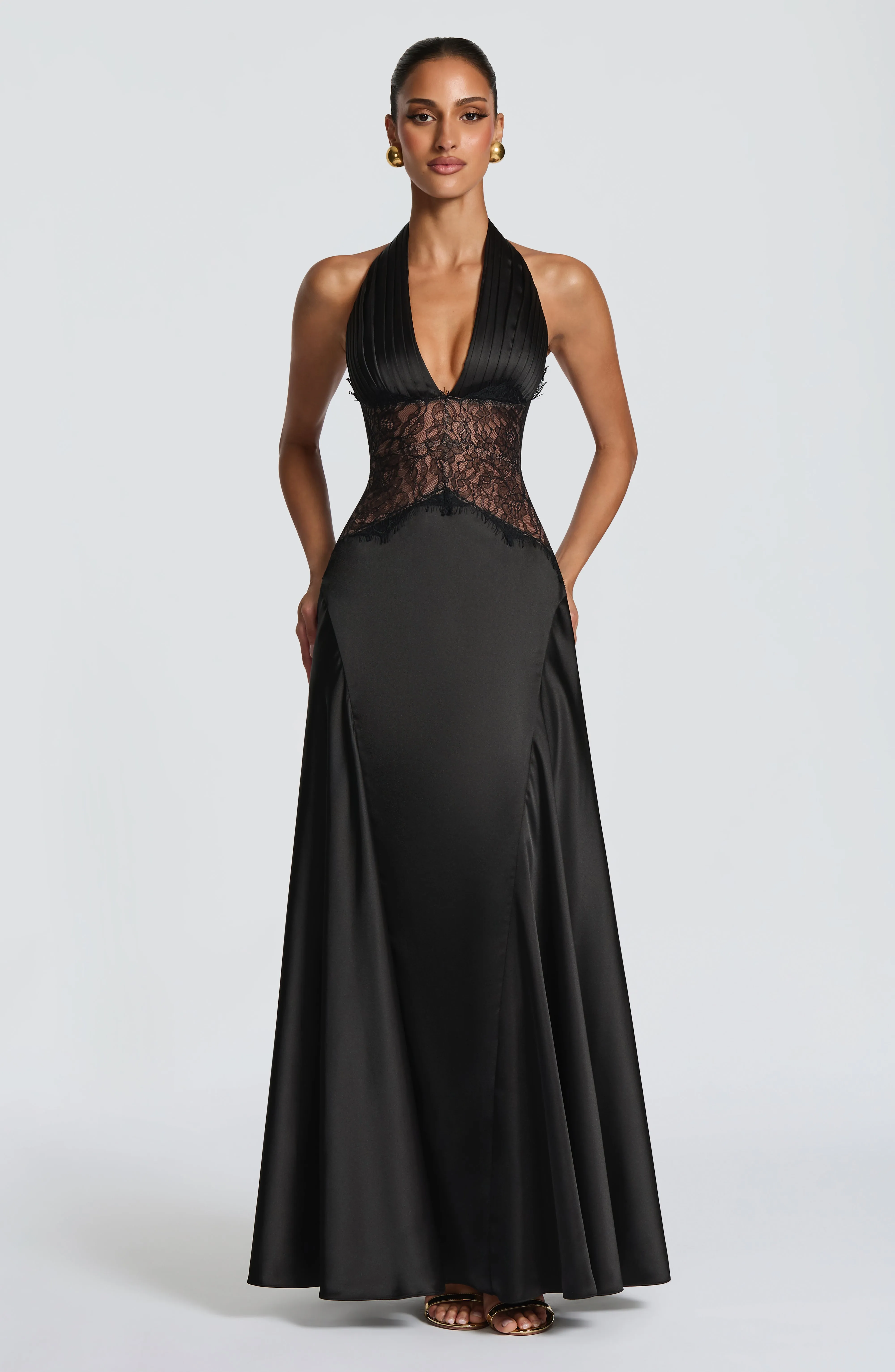 Virella Maxi Dress - Black sold by Babyboo Fashion