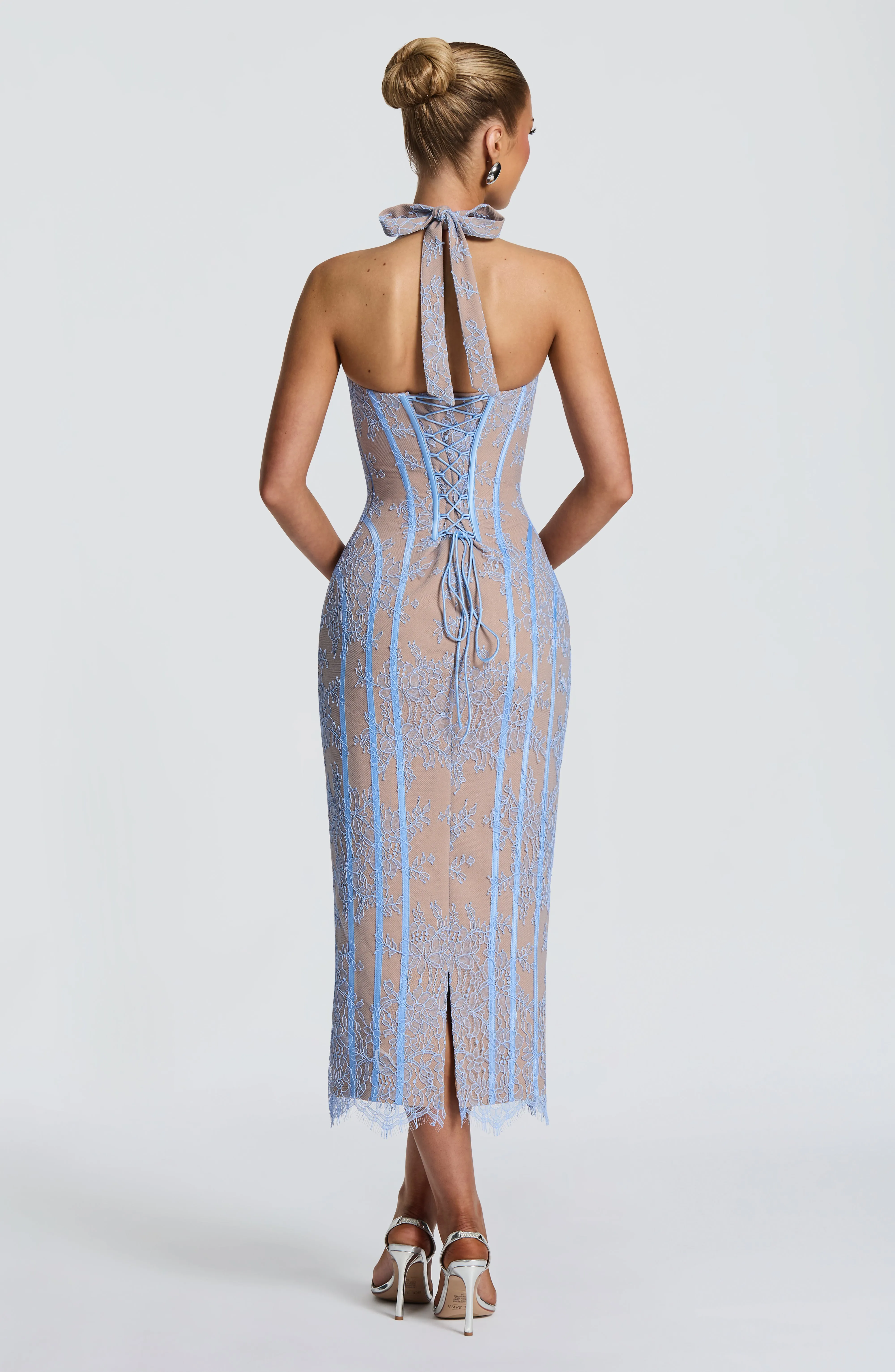Rona Midi Dress - Powder Blue sold by Babyboo Fashion product image thumbnail 2