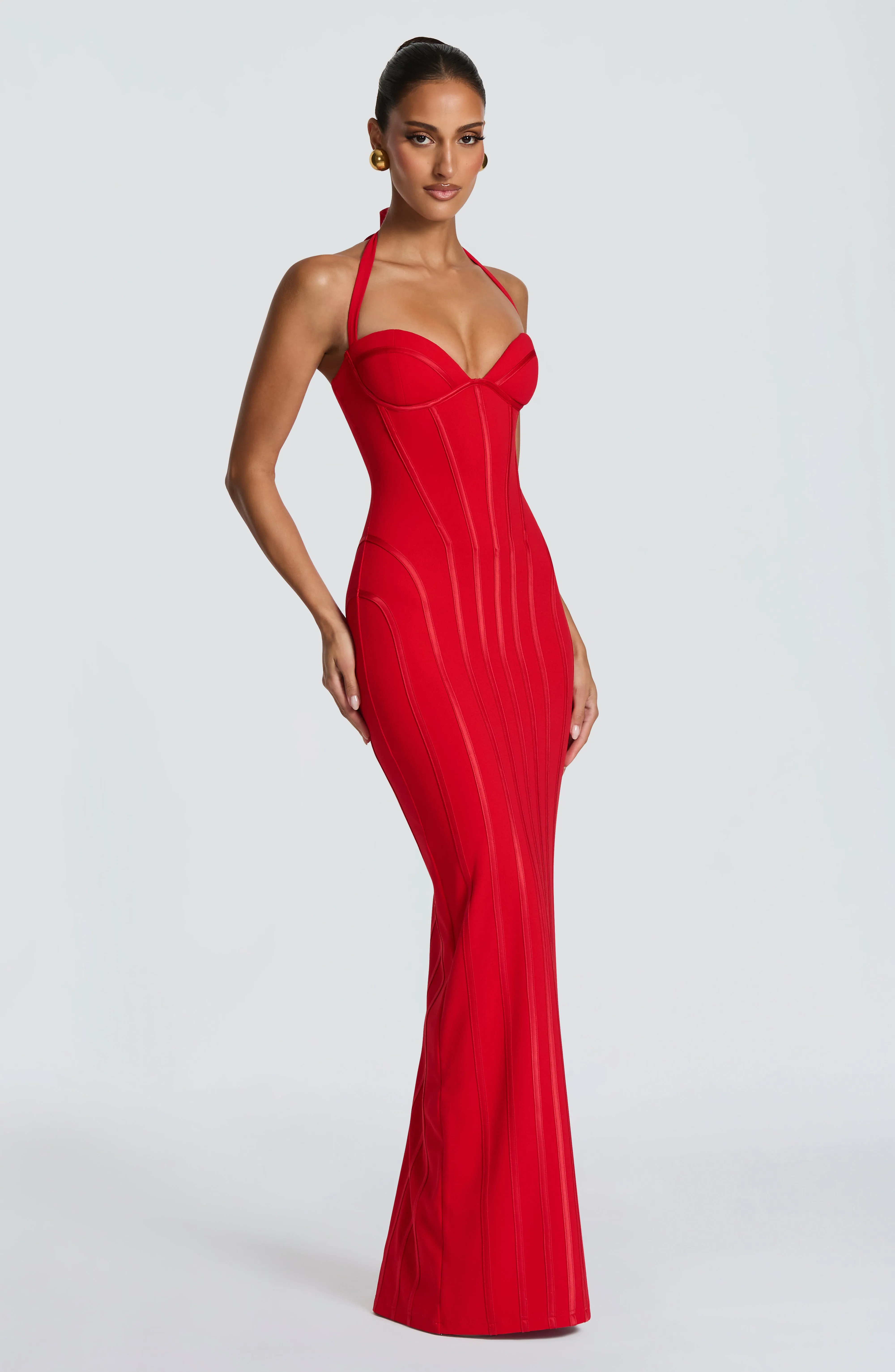 Nigella Maxi Dress - Red sold by Babyboo Fashion product image thumbnail 5