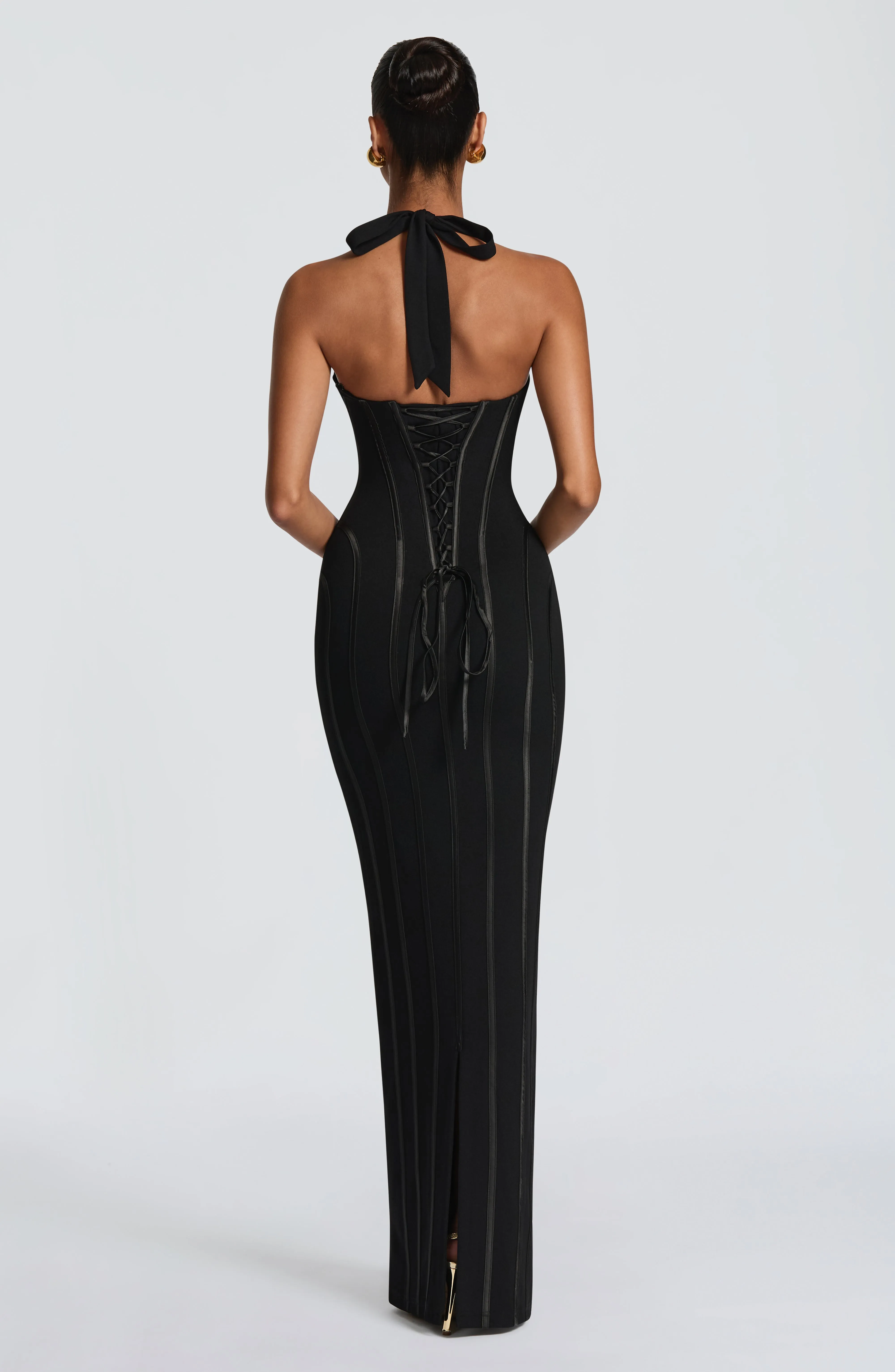 Nigella Maxi Dress - Black sold by Babyboo Fashion product image thumbnail 2