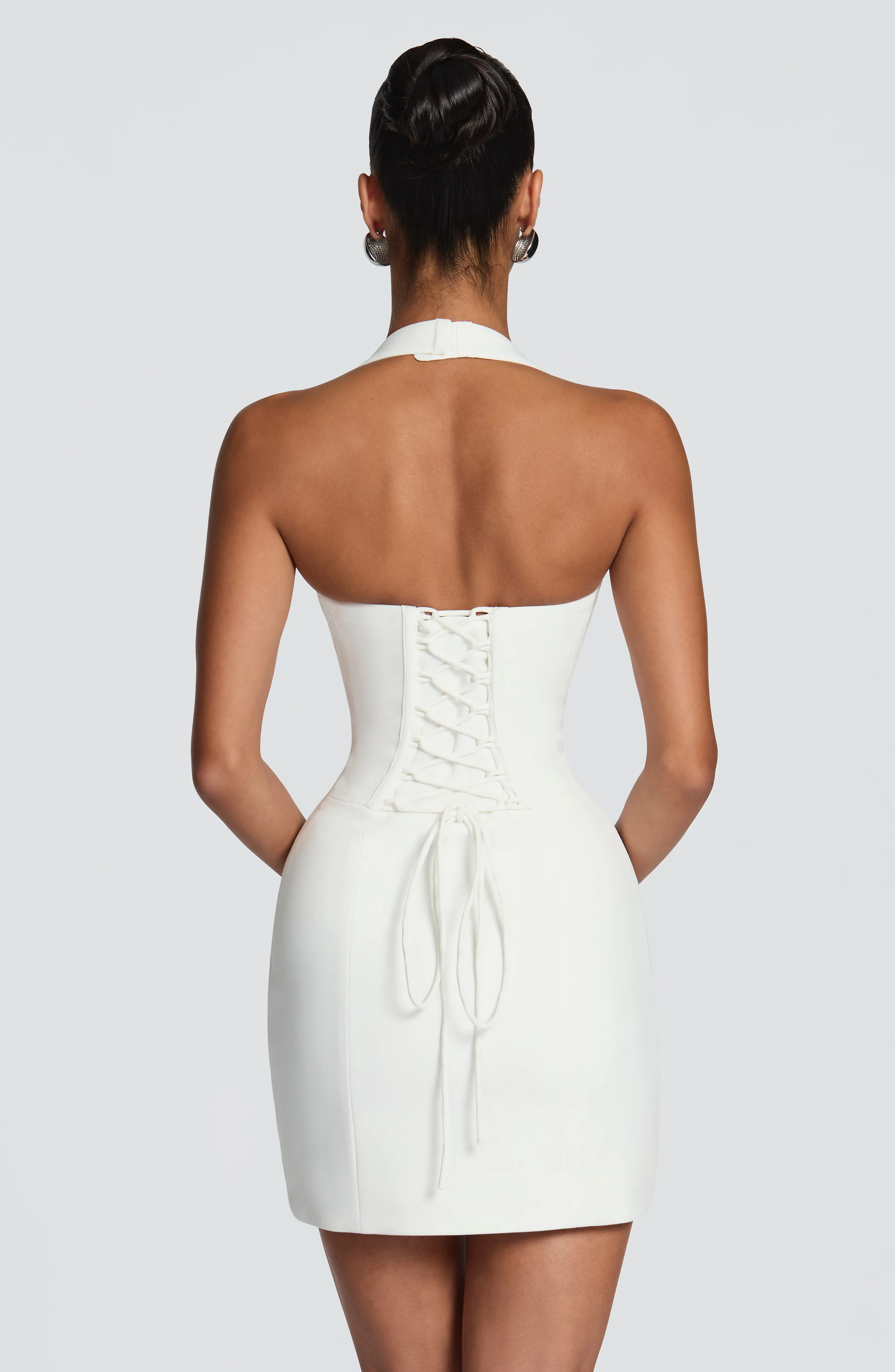 Charlotte Mini Dress - Ivory sold by Babyboo Fashion product image thumbnail 2