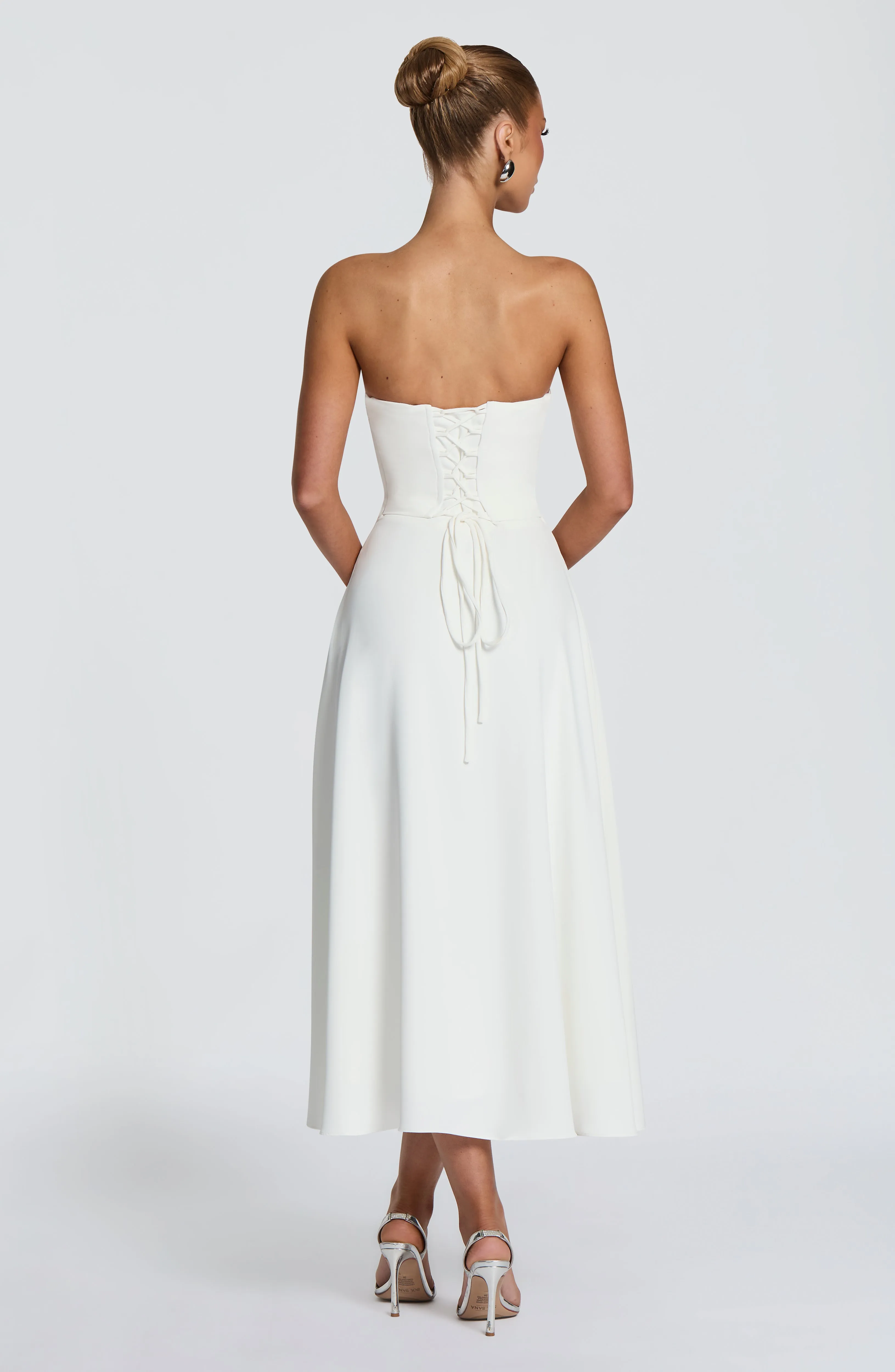 Marlowe Midi Dress - Ivory sold by Babyboo Fashion product image thumbnail 2
