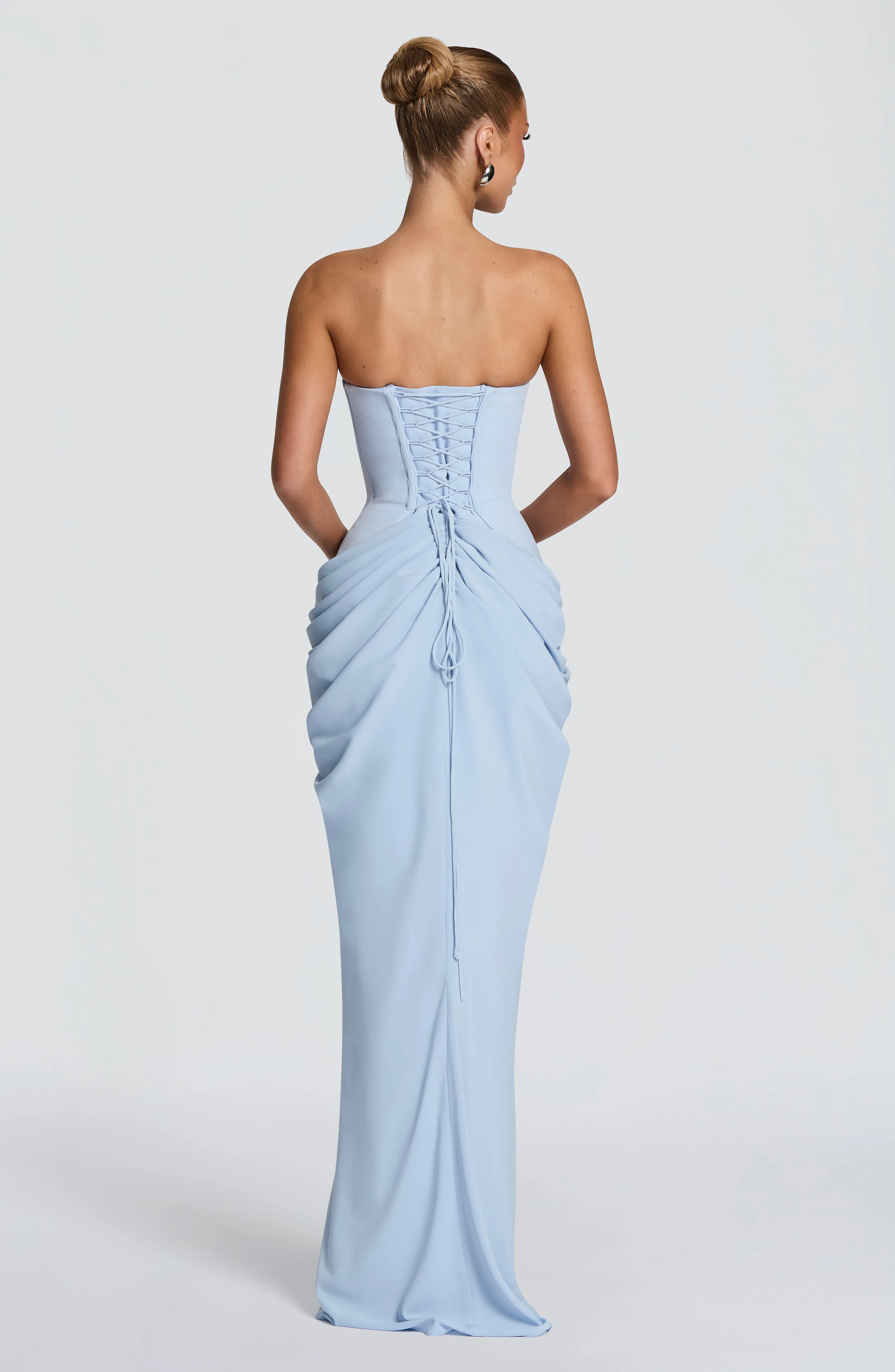 Chiara Maxi Dress - Glacier Blue sold by Babyboo Fashion product image thumbnail 3