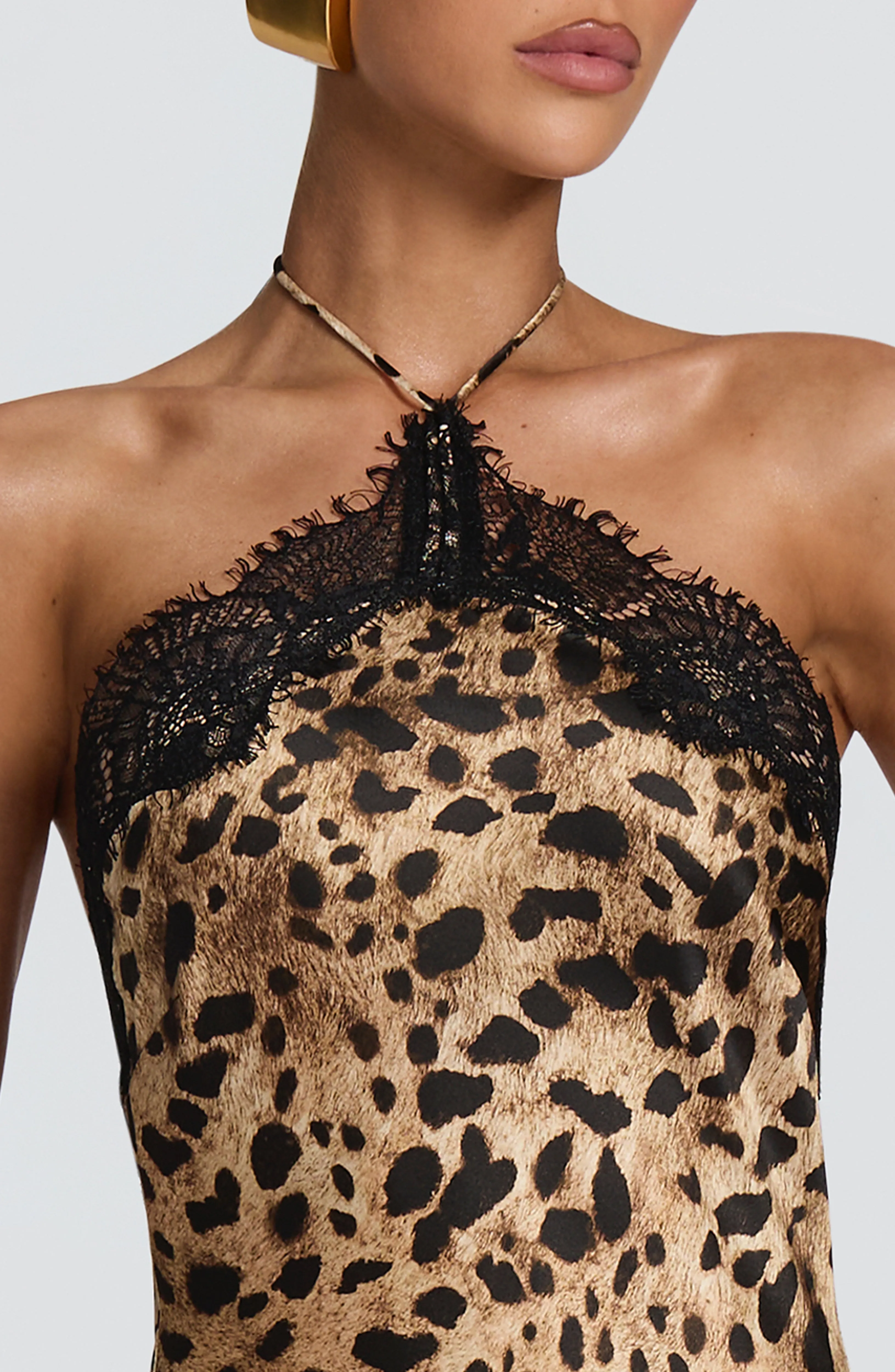 Agnetha Maxi Dress - Leopard Print sold by Babyboo Fashion product image thumbnail 5