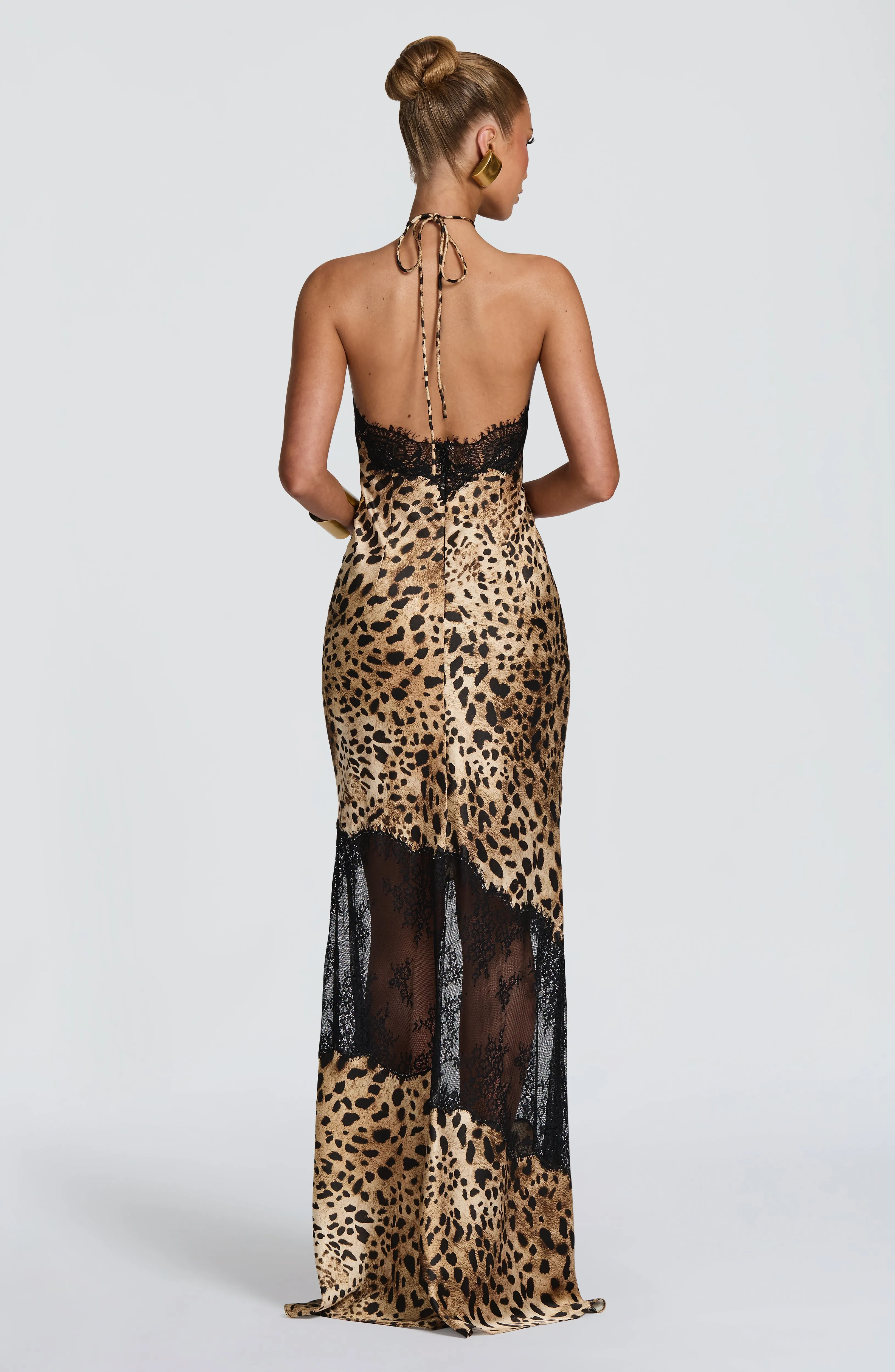 Agnetha Maxi Dress - Leopard Print sold by Babyboo Fashion product image thumbnail 2