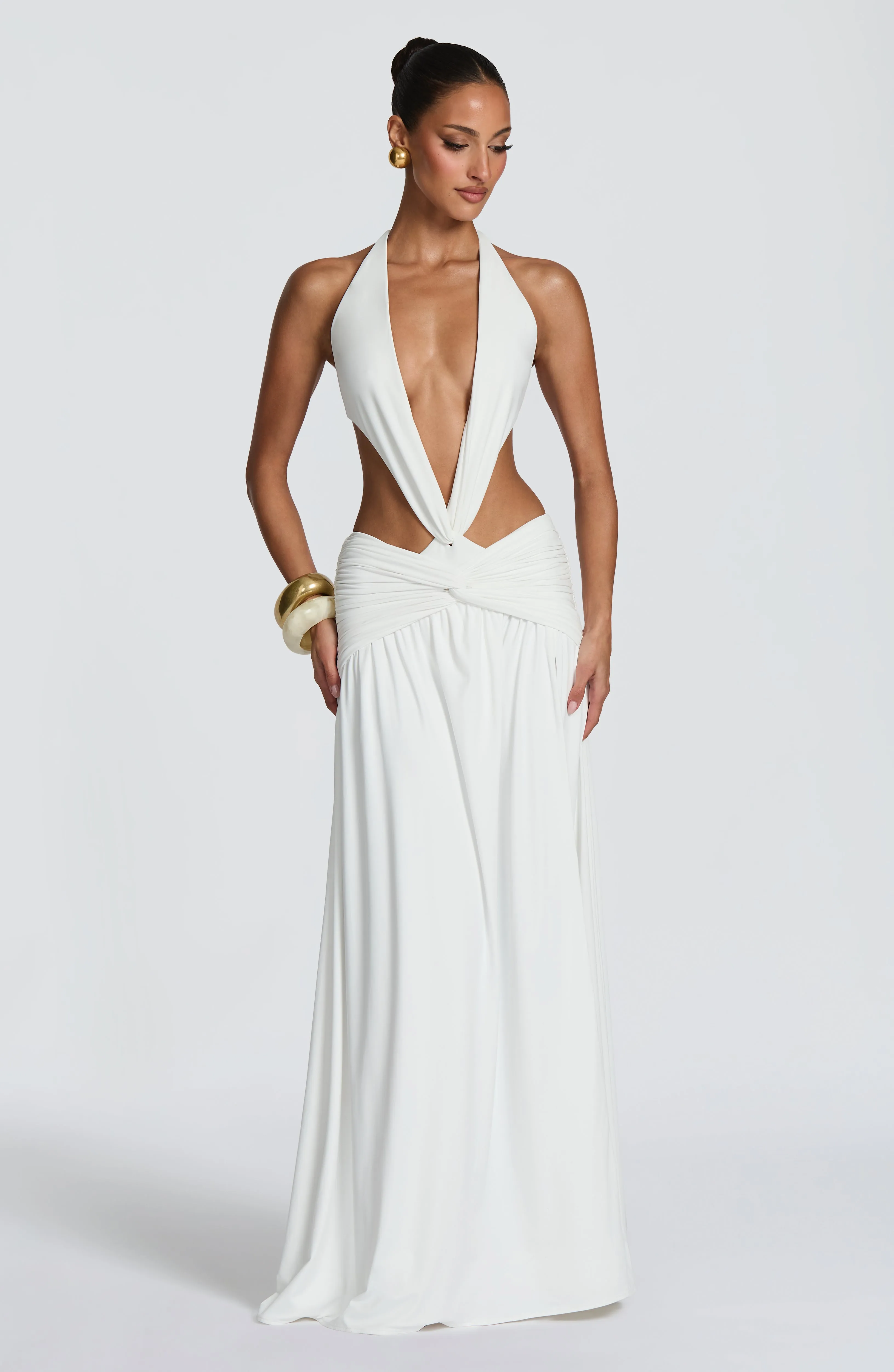 Madara Maxi Skirt - White sold by Babyboo Fashion product image thumbnail 4