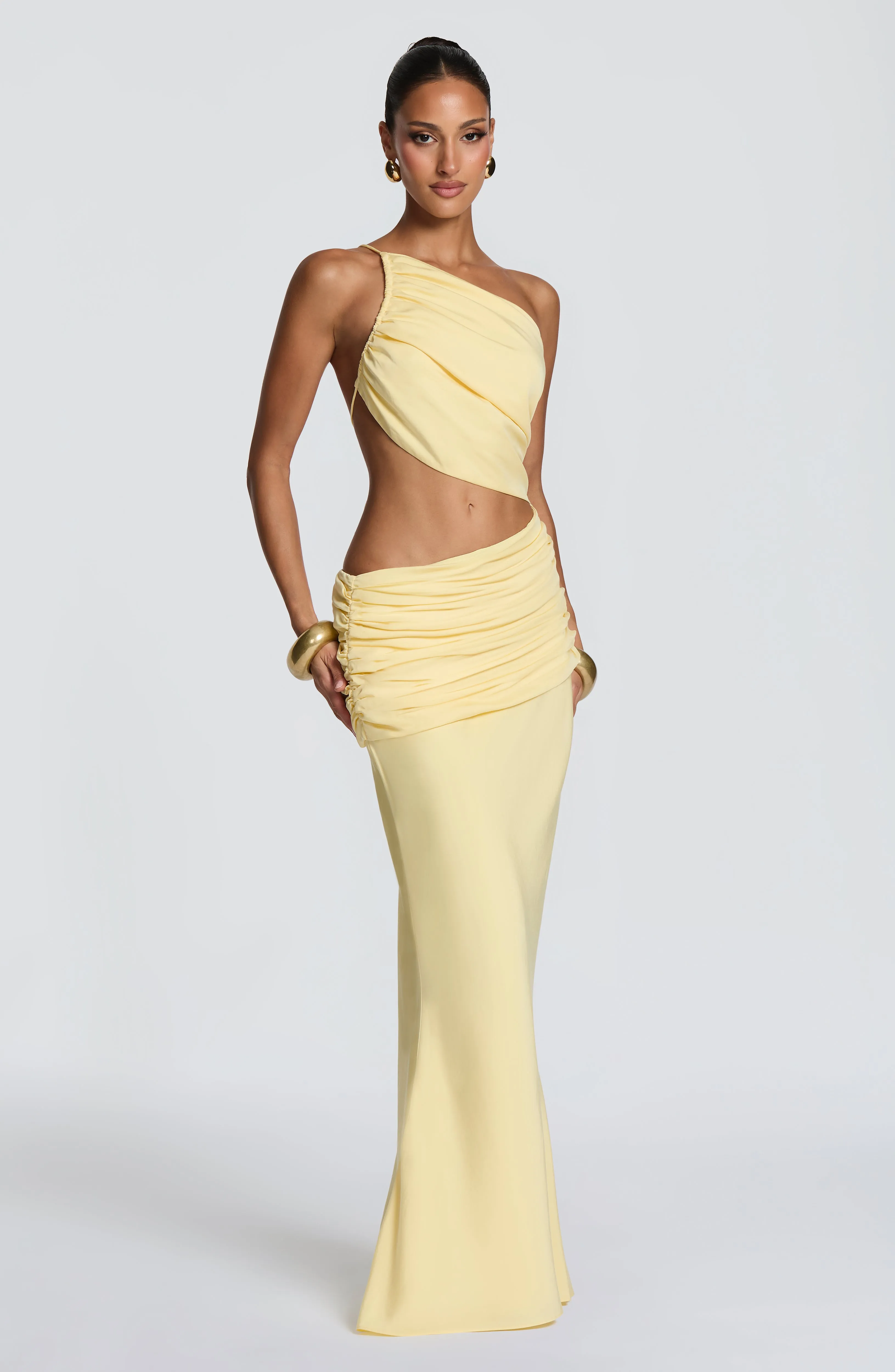 Meadow Maxi Dress - Lemon sold by Babyboo Fashion product image thumbnail 3