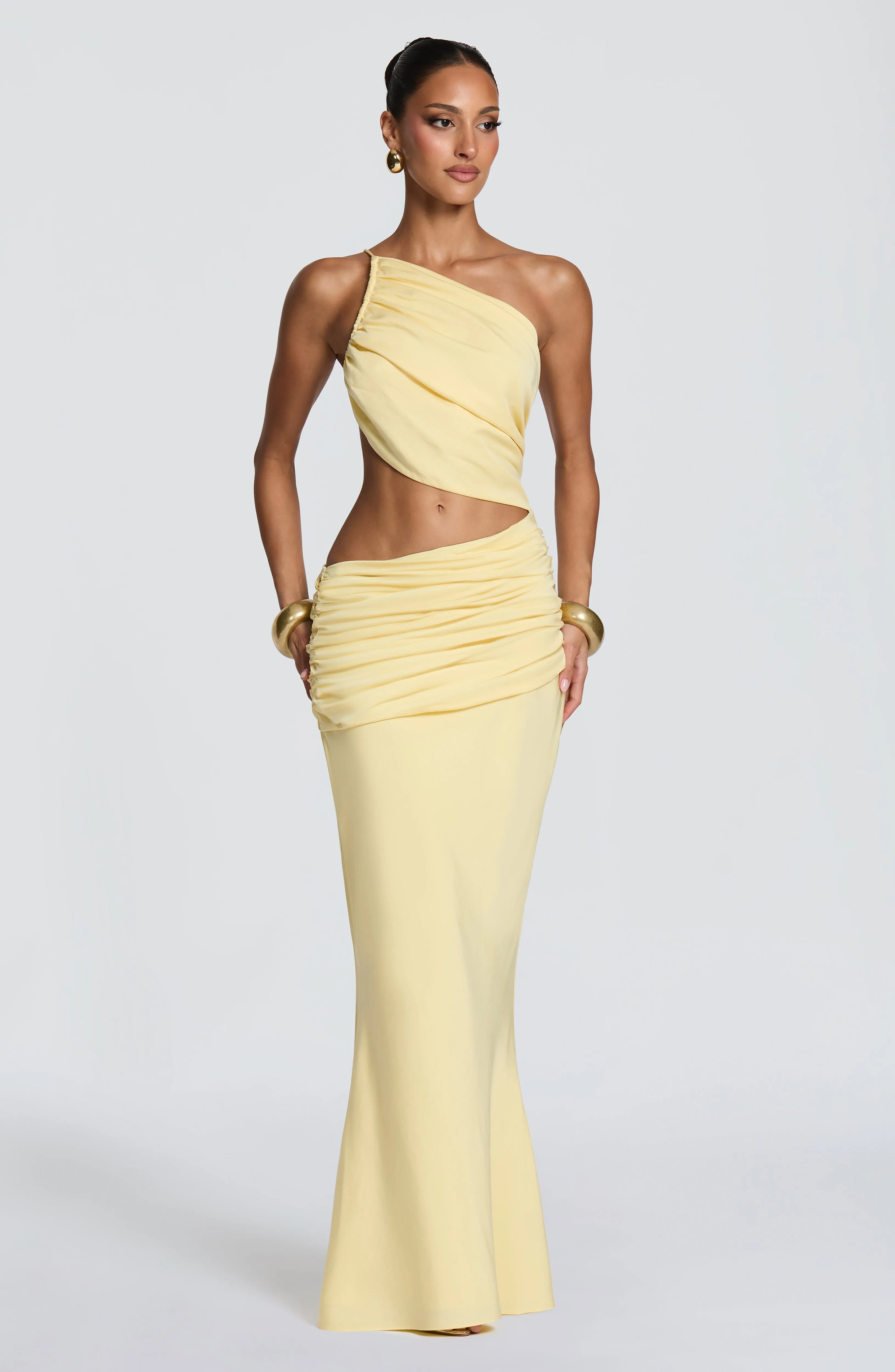 Meadow Maxi Dress - Lemon sold by Babyboo Fashion