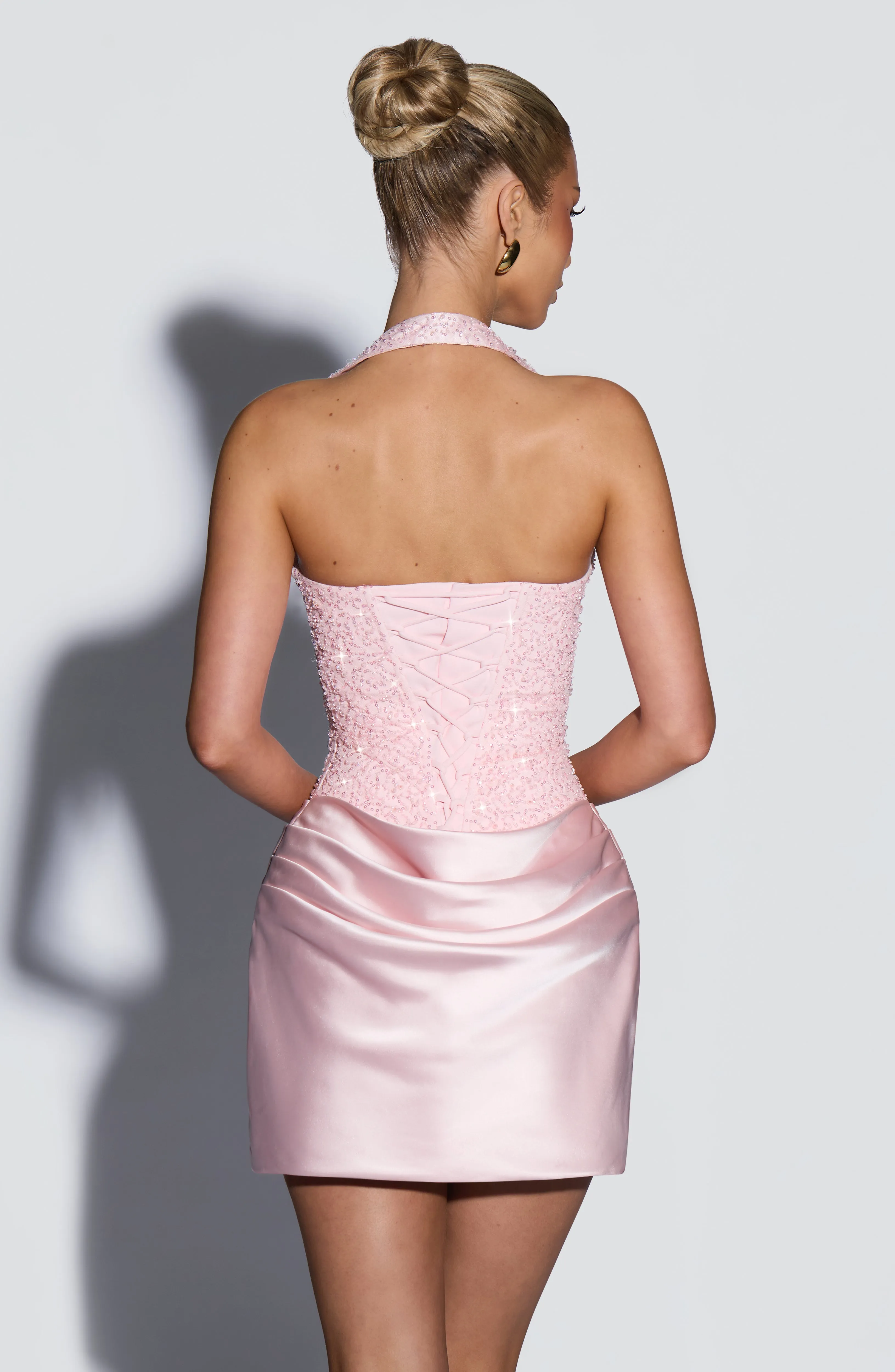 Nour Mini Dress - Blush sold by Babyboo Fashion product image thumbnail 2