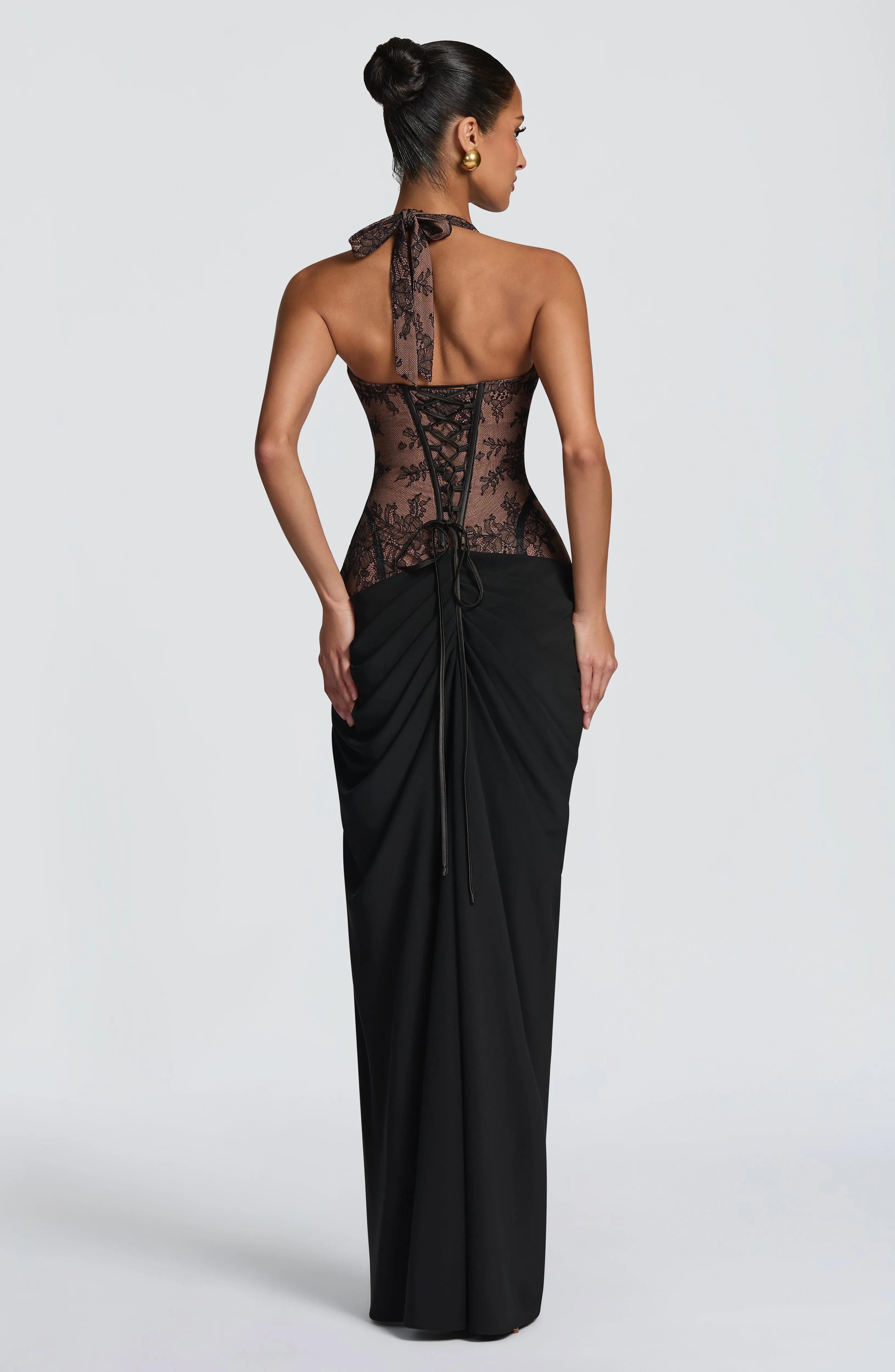 Bonita Maxi Dress - Black sold by Babyboo Fashion product image thumbnail 3