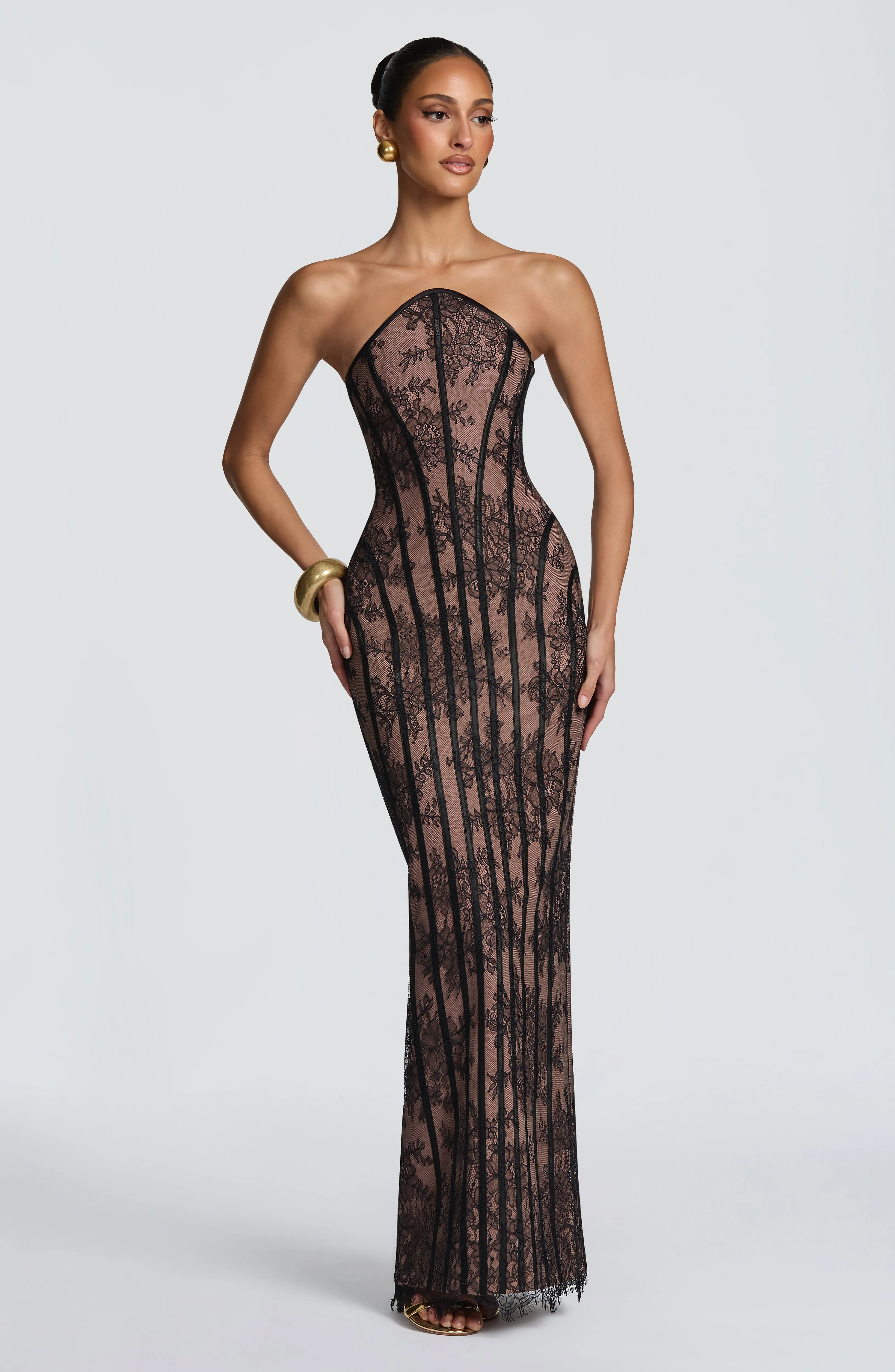 Tamara Maxi Dress - Black sold by Babyboo Fashion product image thumbnail 5