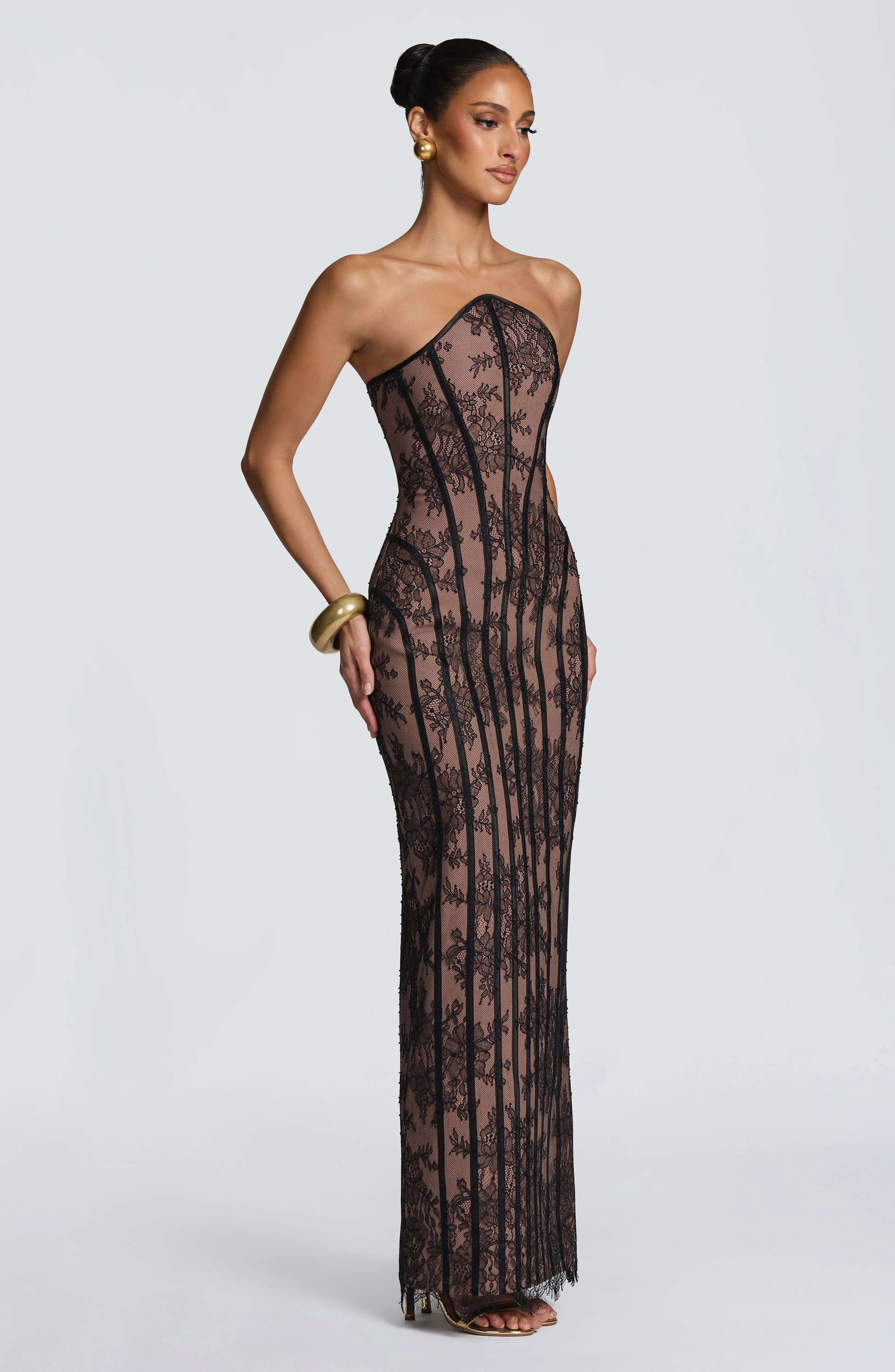 Tamara Maxi Dress - Black sold by Babyboo Fashion product image thumbnail 4
