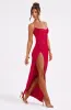 Misha Maxi Dress - Red sold by Babyboo Fashion