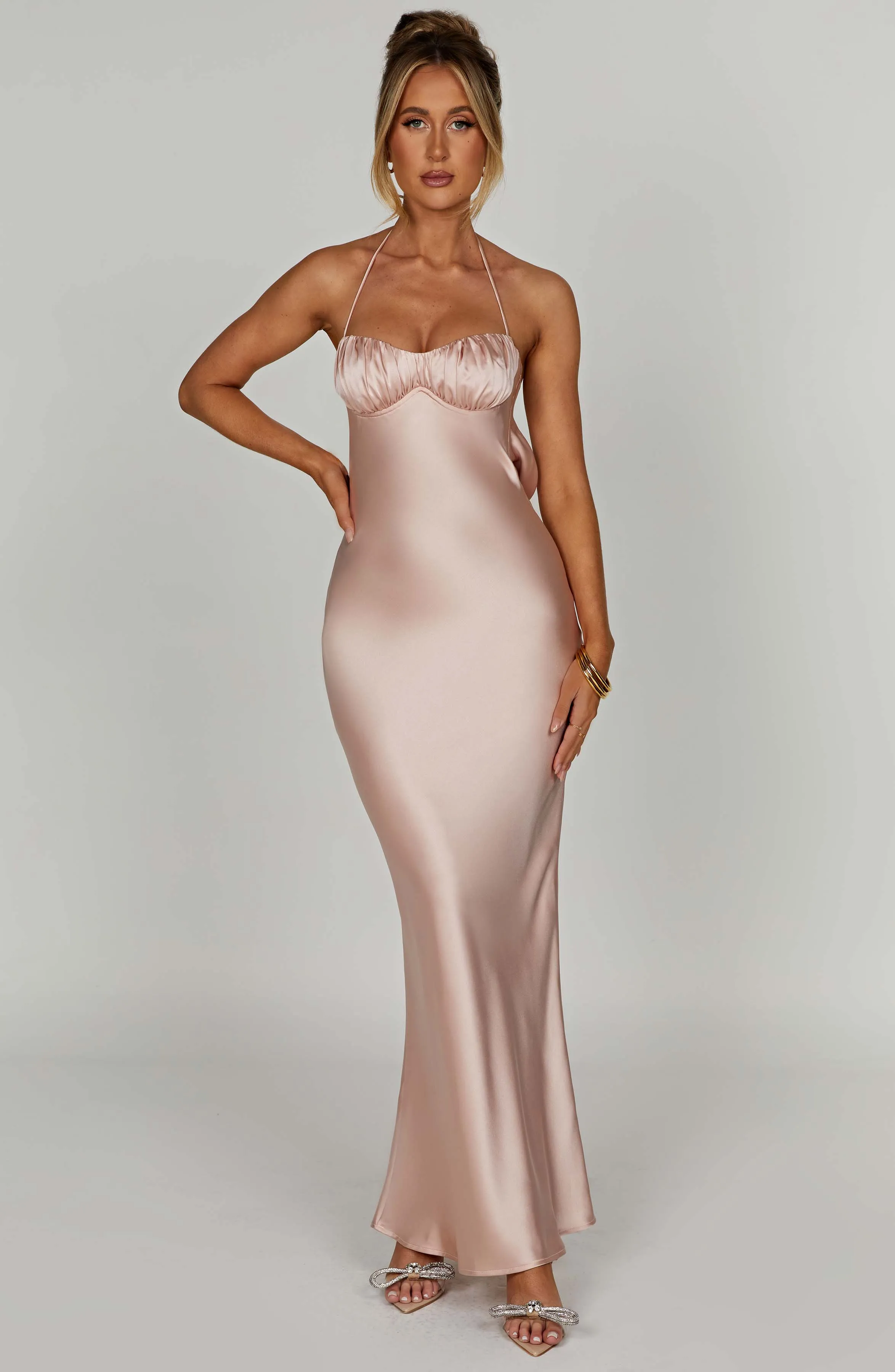 Kali Maxi Dress - Blush sold by Babyboo Fashion product image thumbnail 2