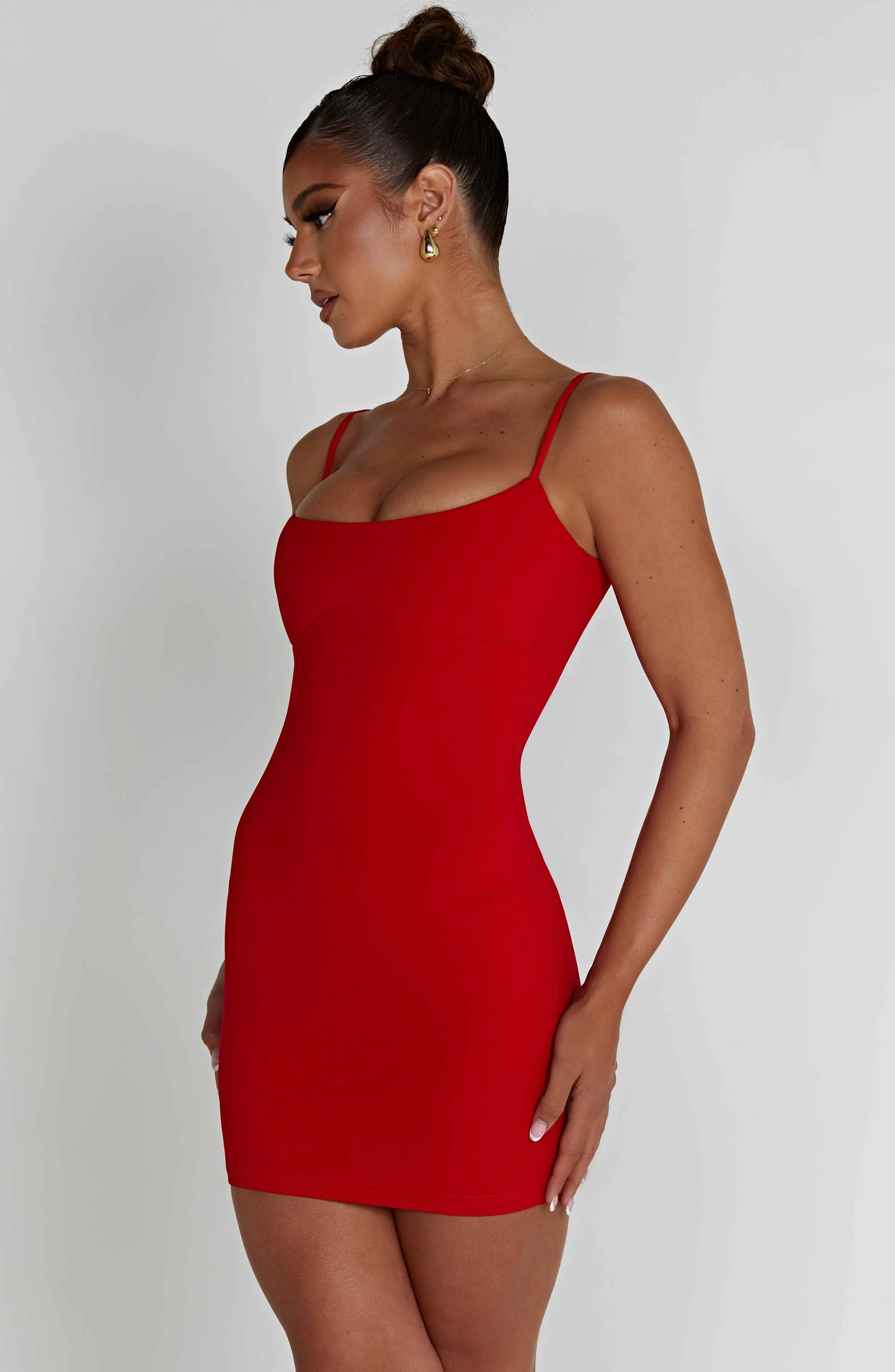 Estee Mini Dress - Red sold by Babyboo Fashion product image thumbnail 3