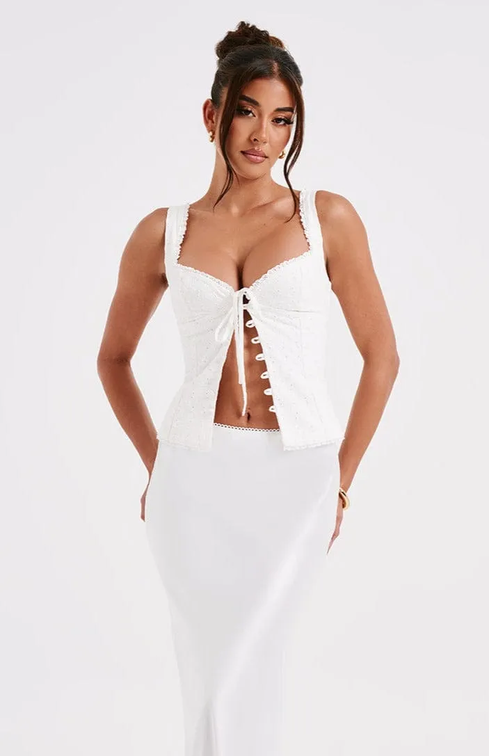 Ramona Top - Ivory sold by Babyboo Fashion product image thumbnail 4