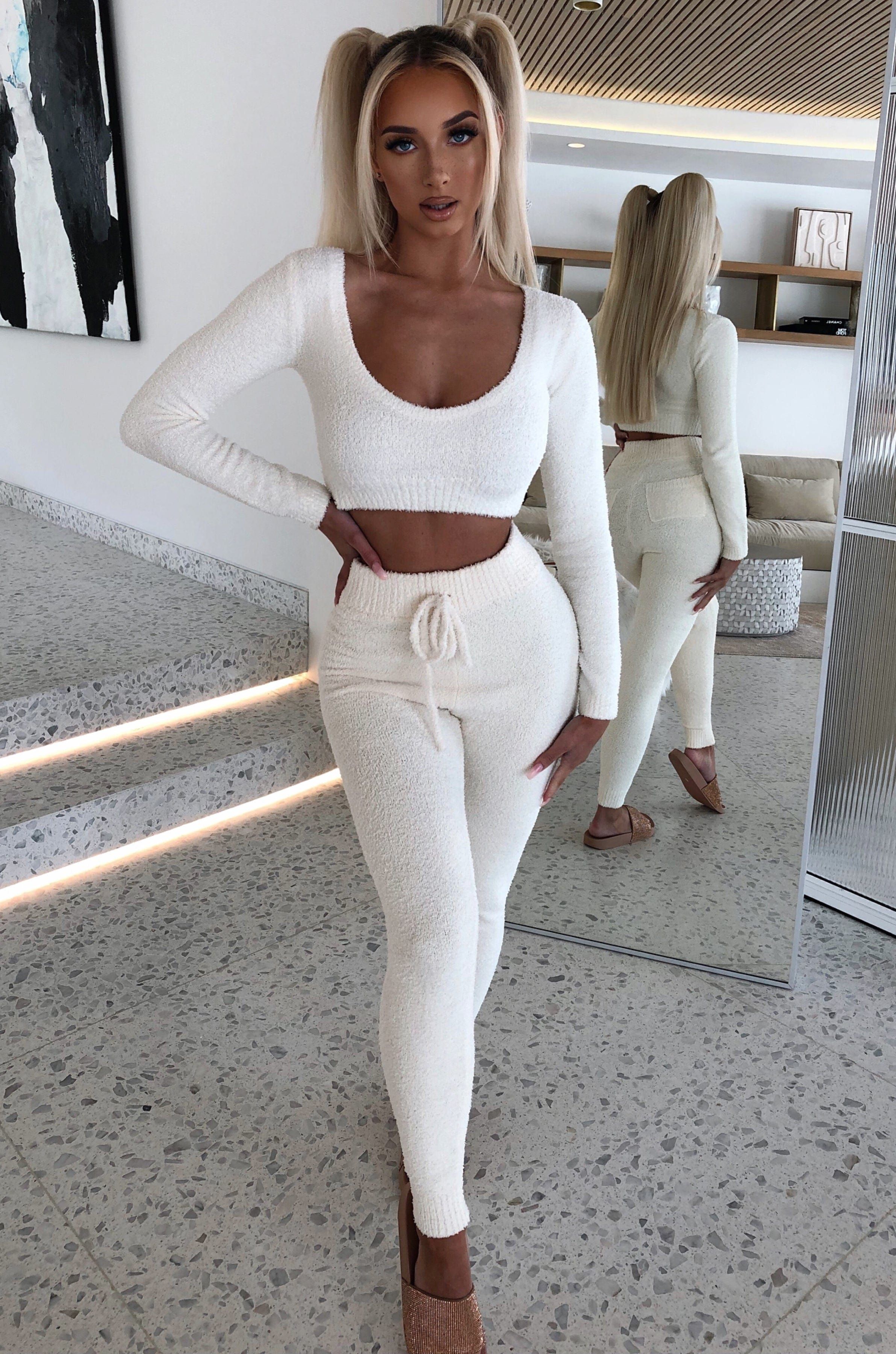 Rita Cozy Crop - Cream sold by Babyboo Fashion product image thumbnail 5