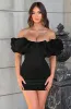 Allie Mini Dress - Black sold by Babyboo Fashion