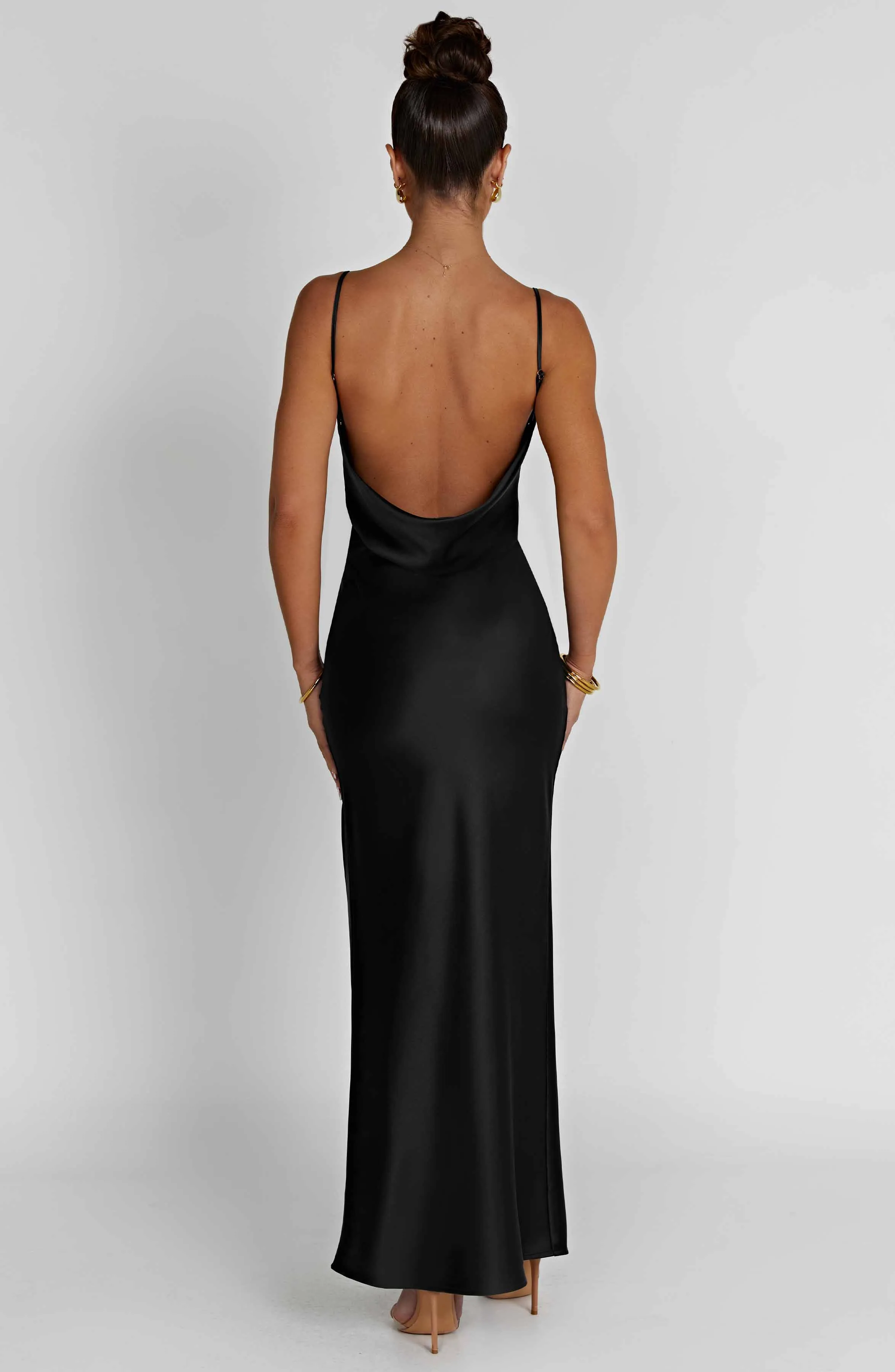 Celestina Maxi Dress - Black sold by Babyboo Fashion product image thumbnail 4