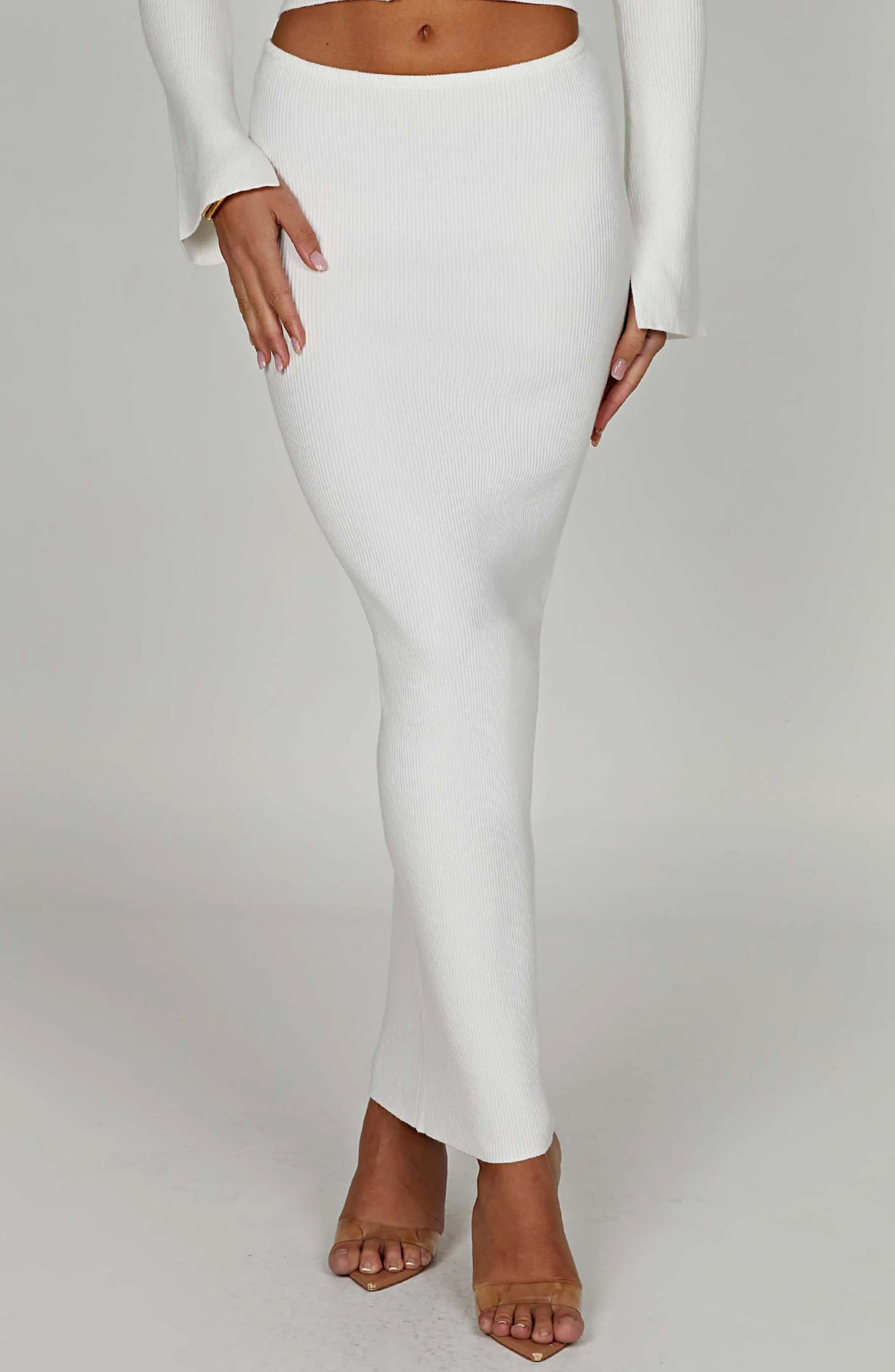 Elia Maxi Skirt - White sold by Babyboo Fashion product image thumbnail 2