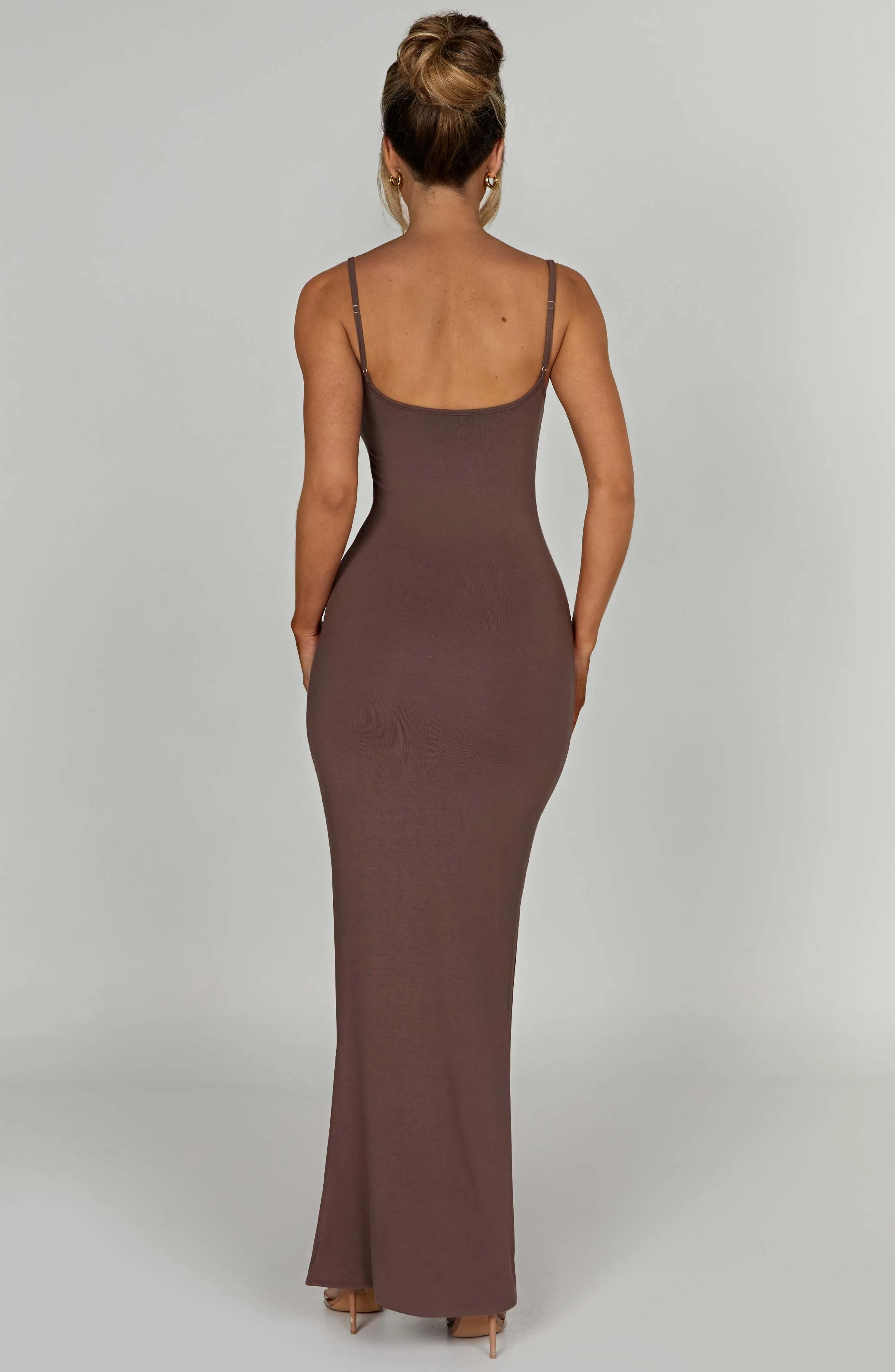 Saskia Maxi Dress - Chocolate sold by Babyboo Fashion product image thumbnail 2