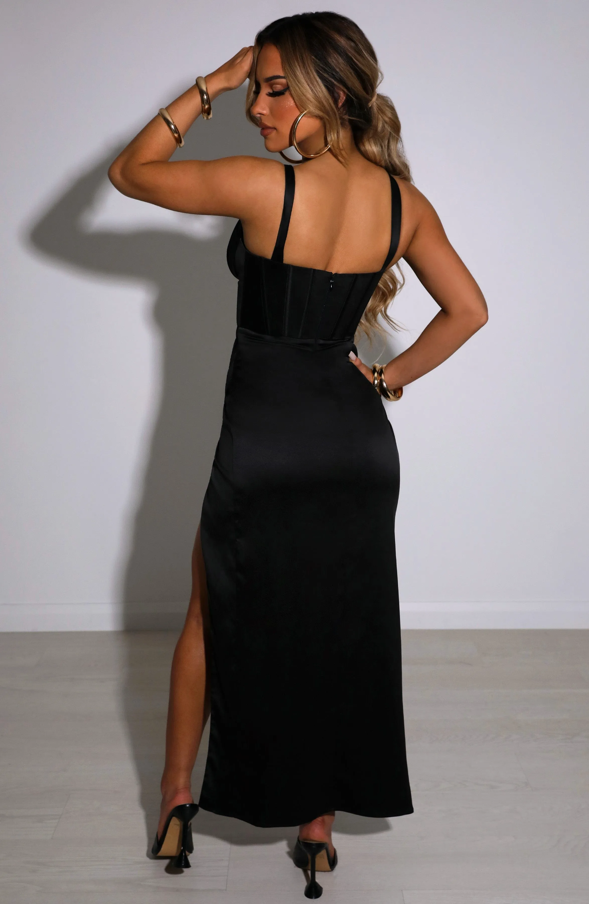 Cordelia Maxi Dress - Black sold by Babyboo Fashion product image thumbnail 4