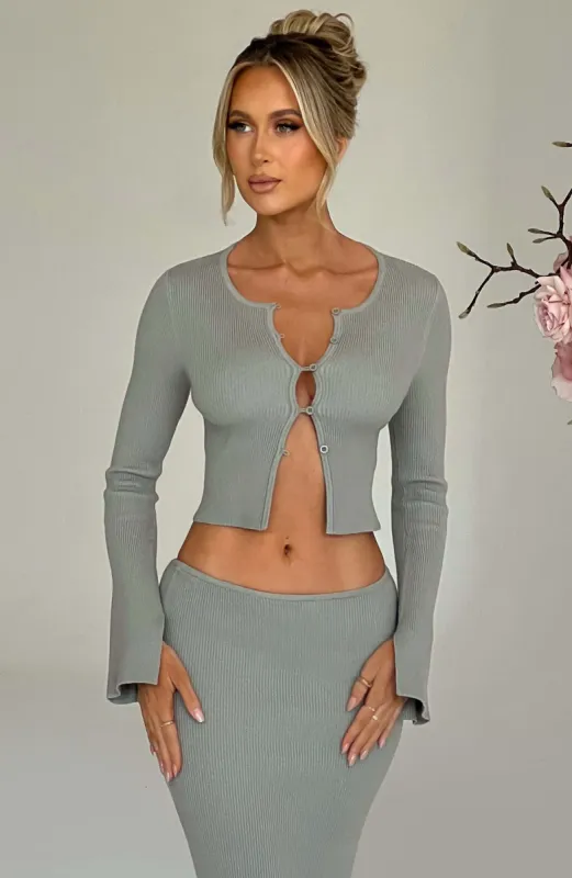 Elia Top - Khaki sold by Babyboo Fashion
