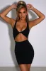 Gia Mini Dress - Black sold by Babyboo Fashion