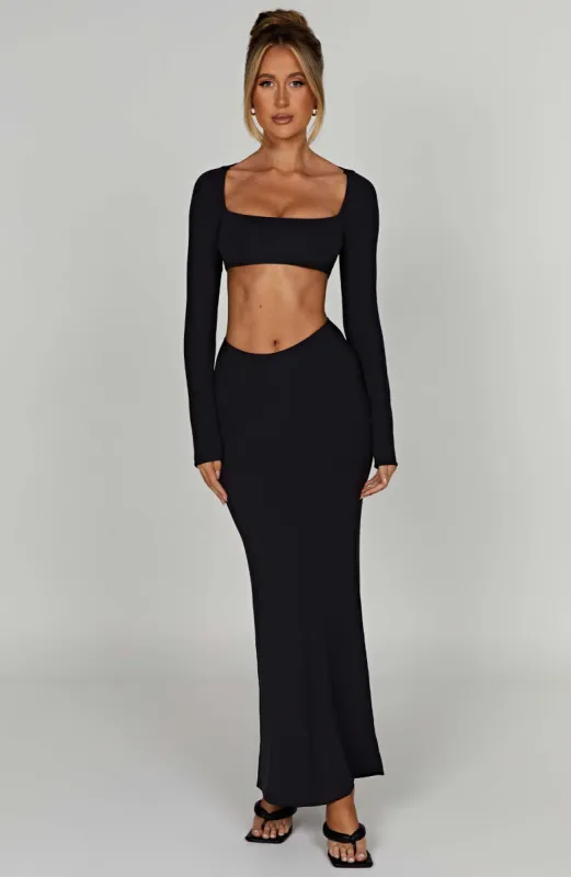Amari Maxi Dress - Black sold by Babyboo Fashion