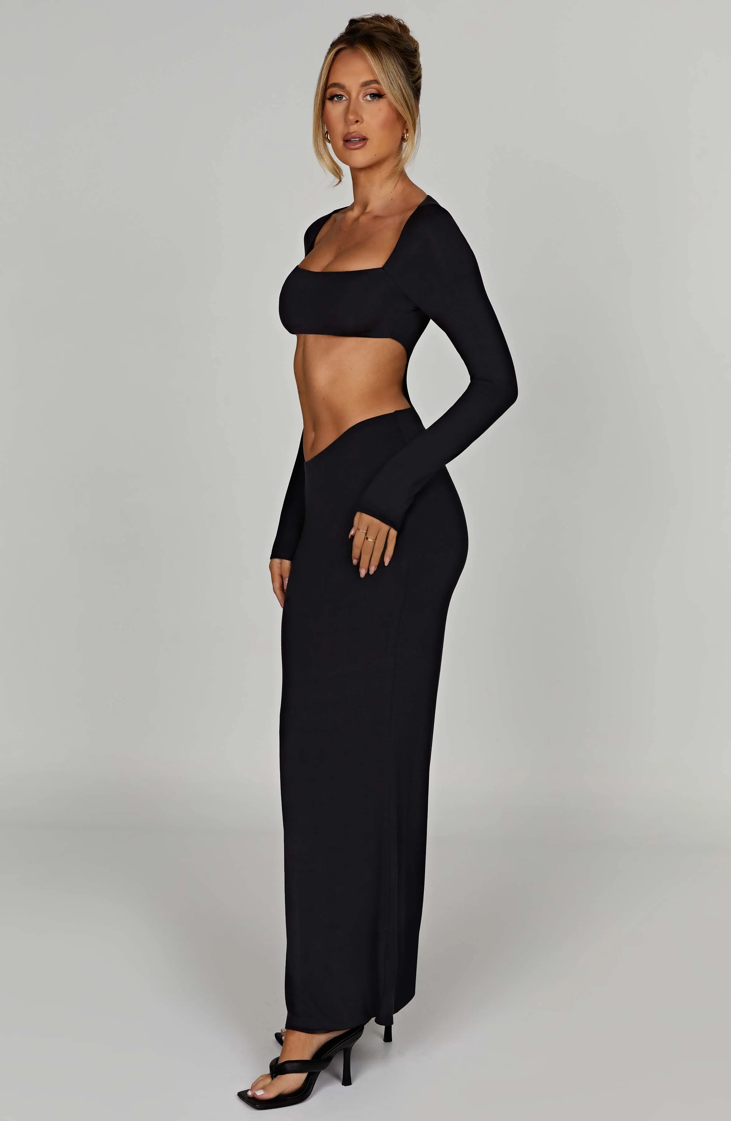 Amari Maxi Dress - Black sold by Babyboo Fashion product image thumbnail 4