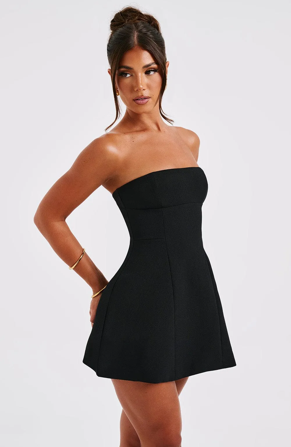 Asha Mini Dress - Black sold by Babyboo Fashion product image thumbnail 4