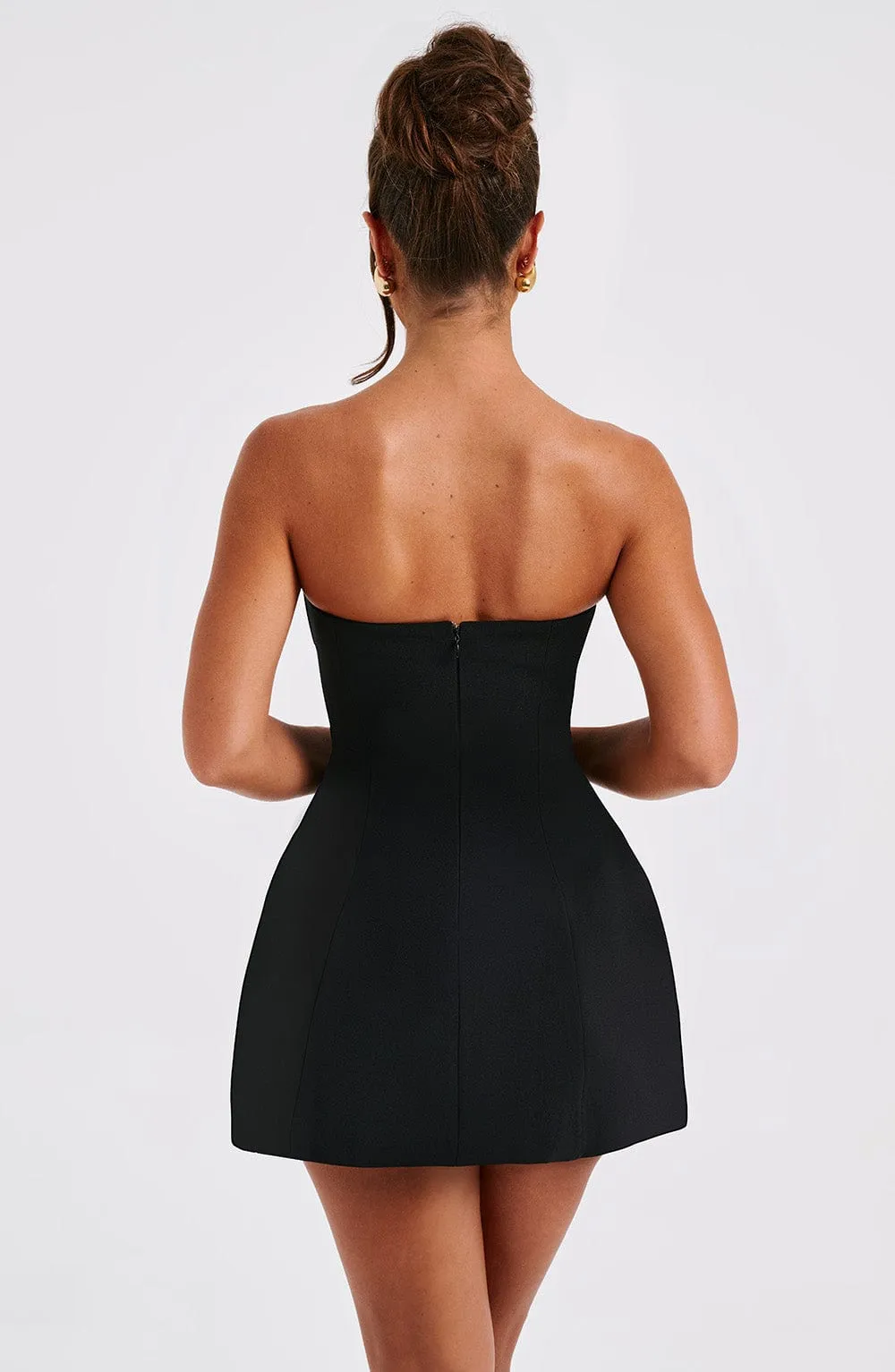 Asha Mini Dress - Black sold by Babyboo Fashion product image thumbnail 3