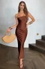 Rheanna Maxi Dress - Chocolate sold by Babyboo Fashion