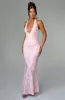Josephine Maxi Dress - Blush sold by Babyboo Fashion