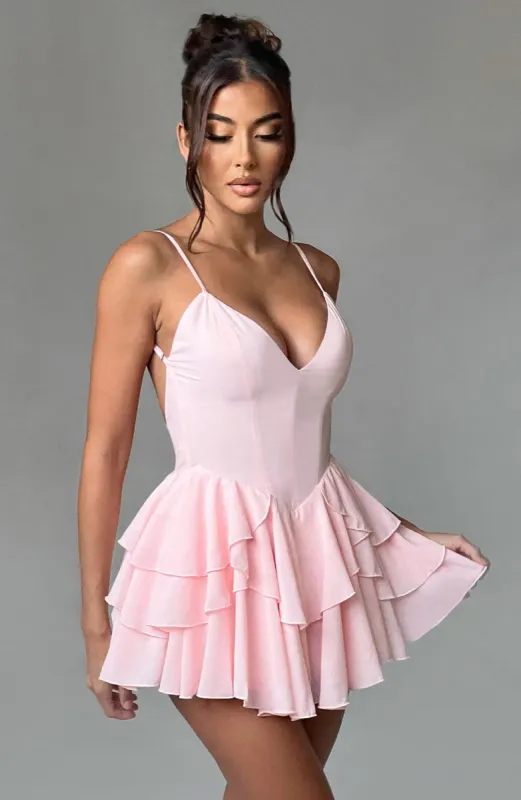 Veena Playsuit - Blush sold by Babyboo Fashion