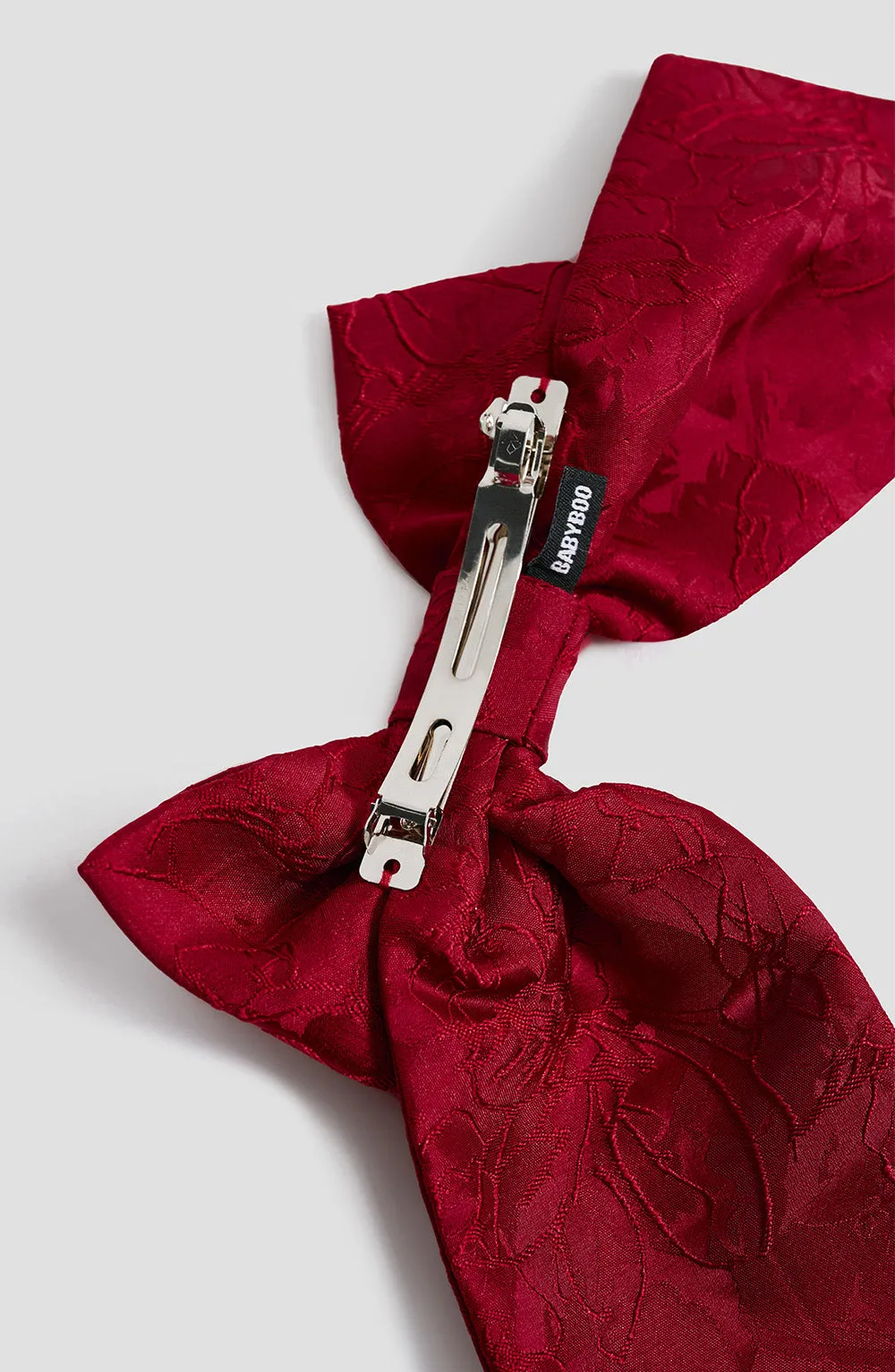 Elsa Bow - Red sold by Babyboo Fashion product image thumbnail 4