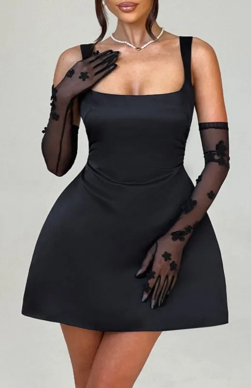 Dalary Gloves - Black sold by Babyboo Fashion