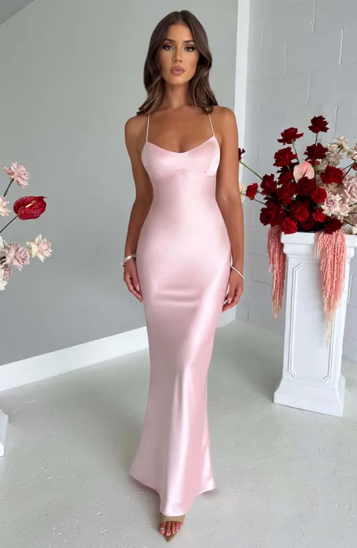 Malika Maxi Dress - Blush sold by Babyboo Fashion