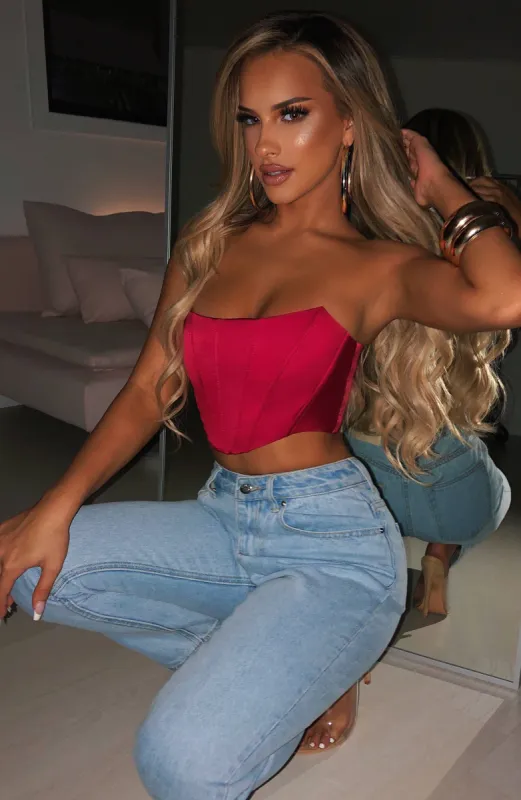 Arielle Corset - Red sold by Babyboo Fashion