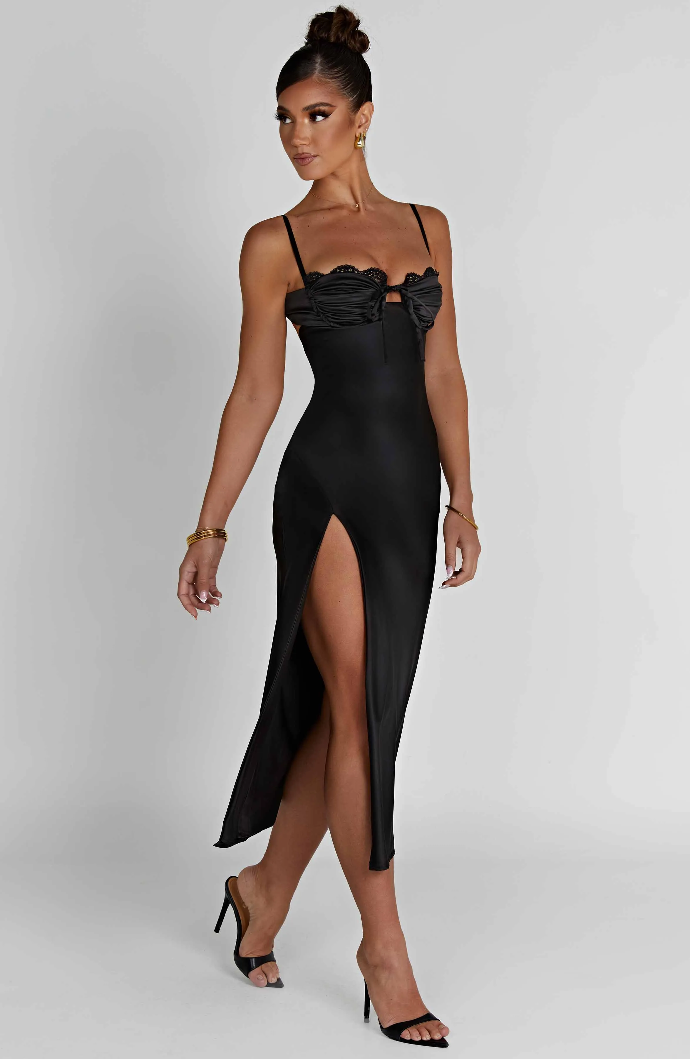 Ardelle Midi Dress - Black sold by Babyboo Fashion product image thumbnail 5