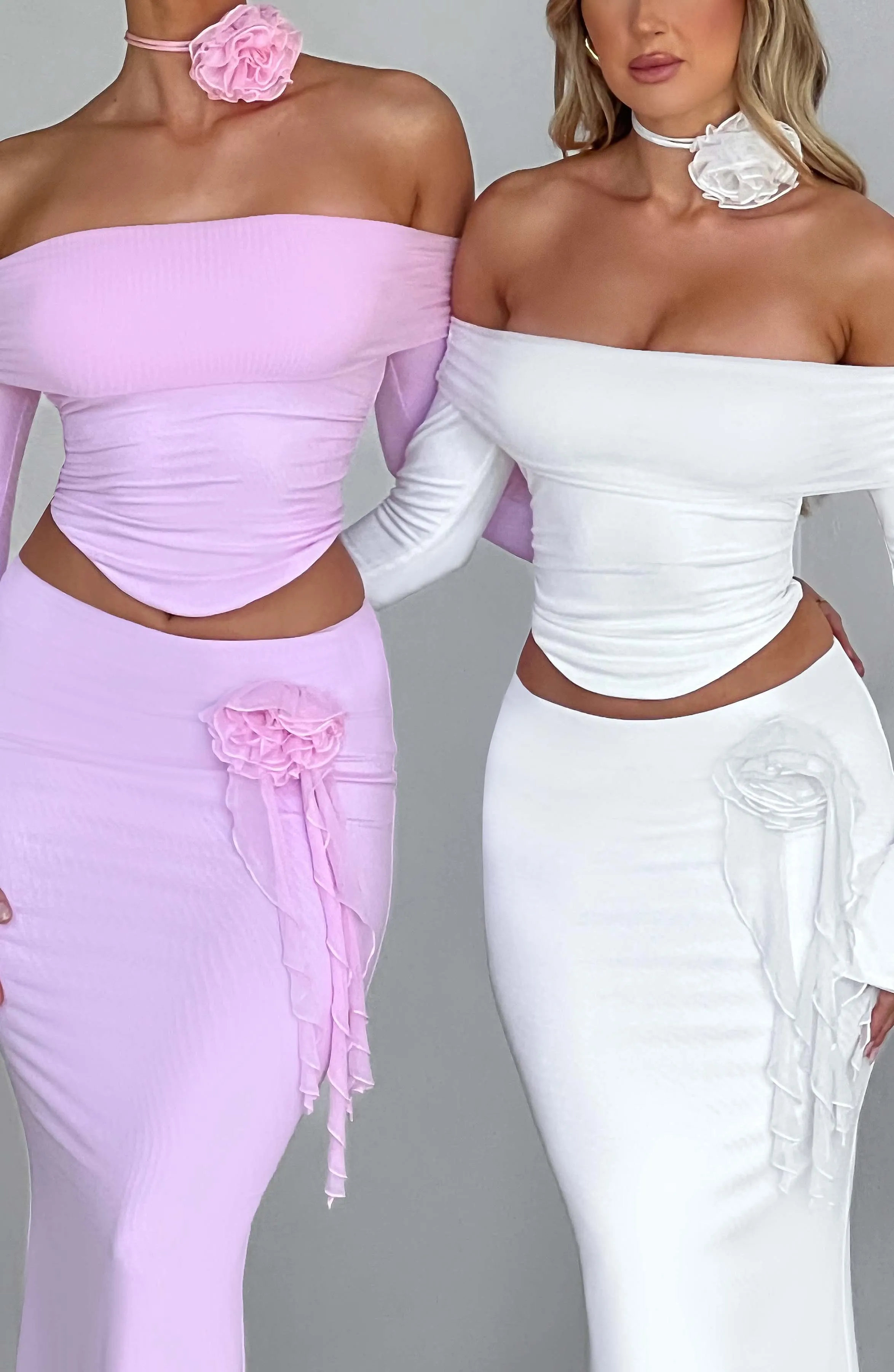 Deema Maxi Skirt - Ivory sold by Babyboo Fashion product image thumbnail 4