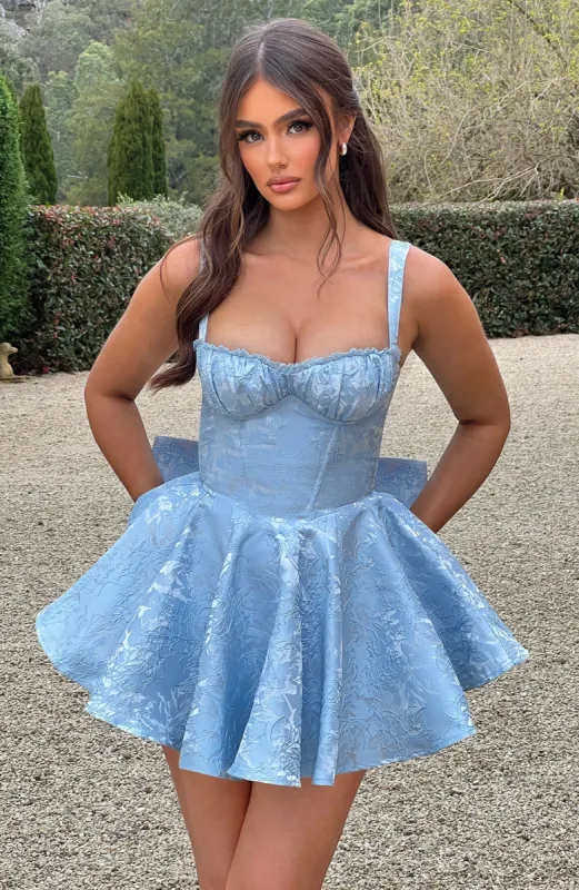 Emelie Playsuit - Blue sold by Babyboo Fashion