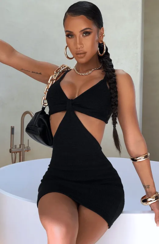 Avory Mini Dress - Black sold by Babyboo Fashion