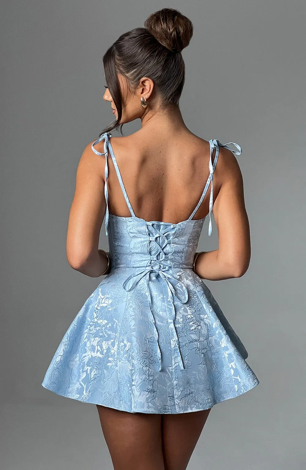 Emmie Playsuit Dress - Blue sold by Babyboo Fashion product image thumbnail 3