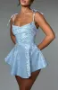 Emmie Playsuit Dress - Blue sold by Babyboo Fashion