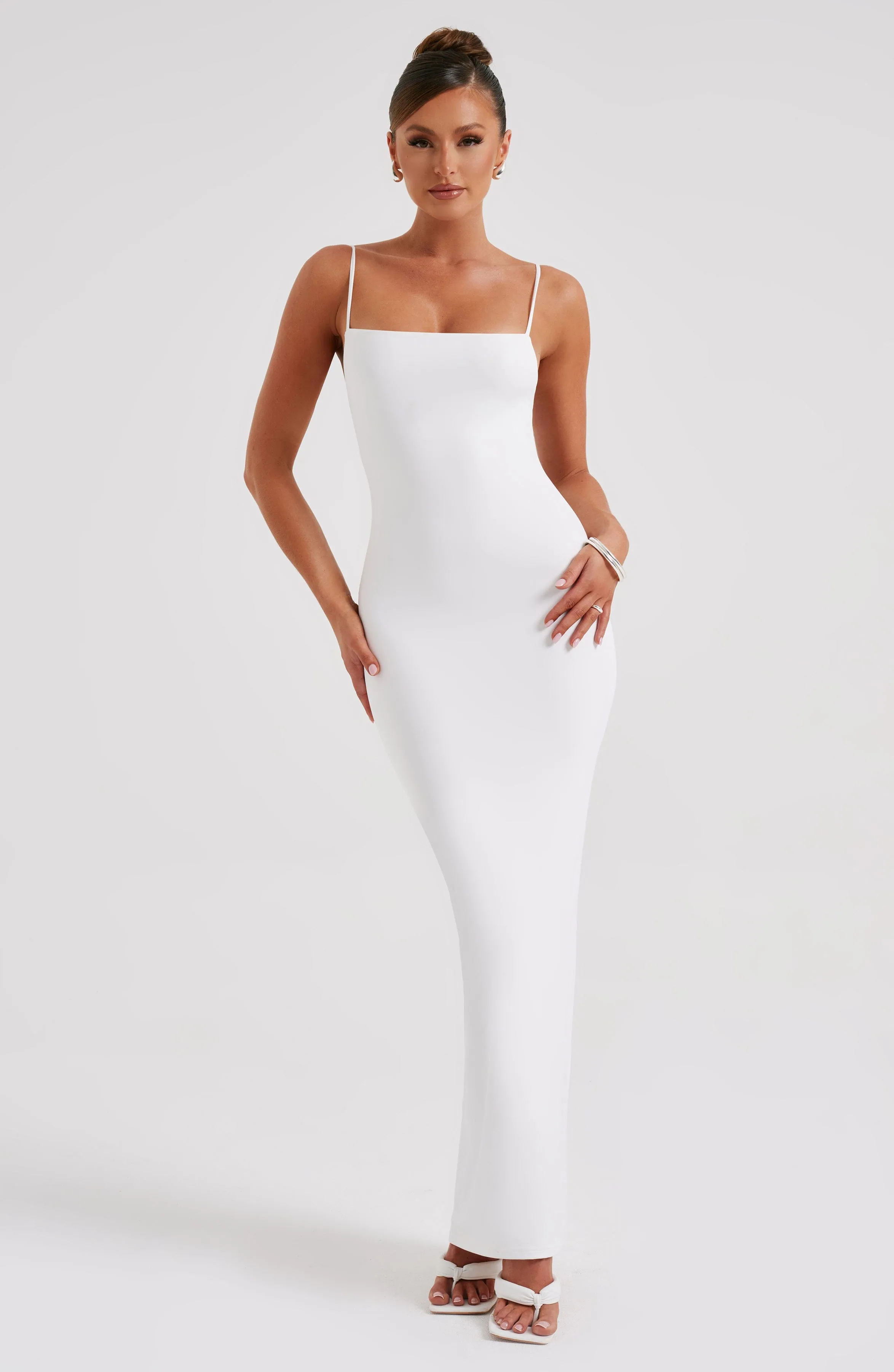 Sanya Maxi Dress - White sold by Babyboo Fashion product image thumbnail 3